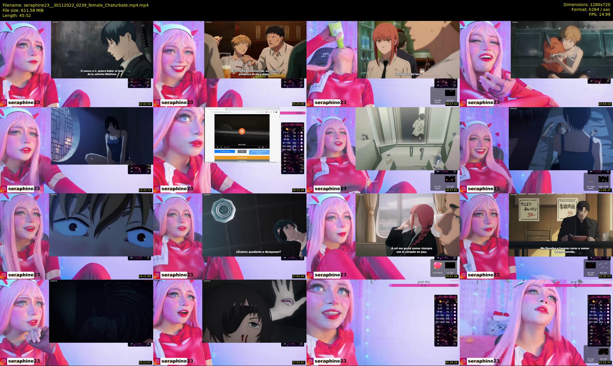 seraphine23_ — 46 minute Chaturbate female cam show recording, 720p, Nov 30, 2022