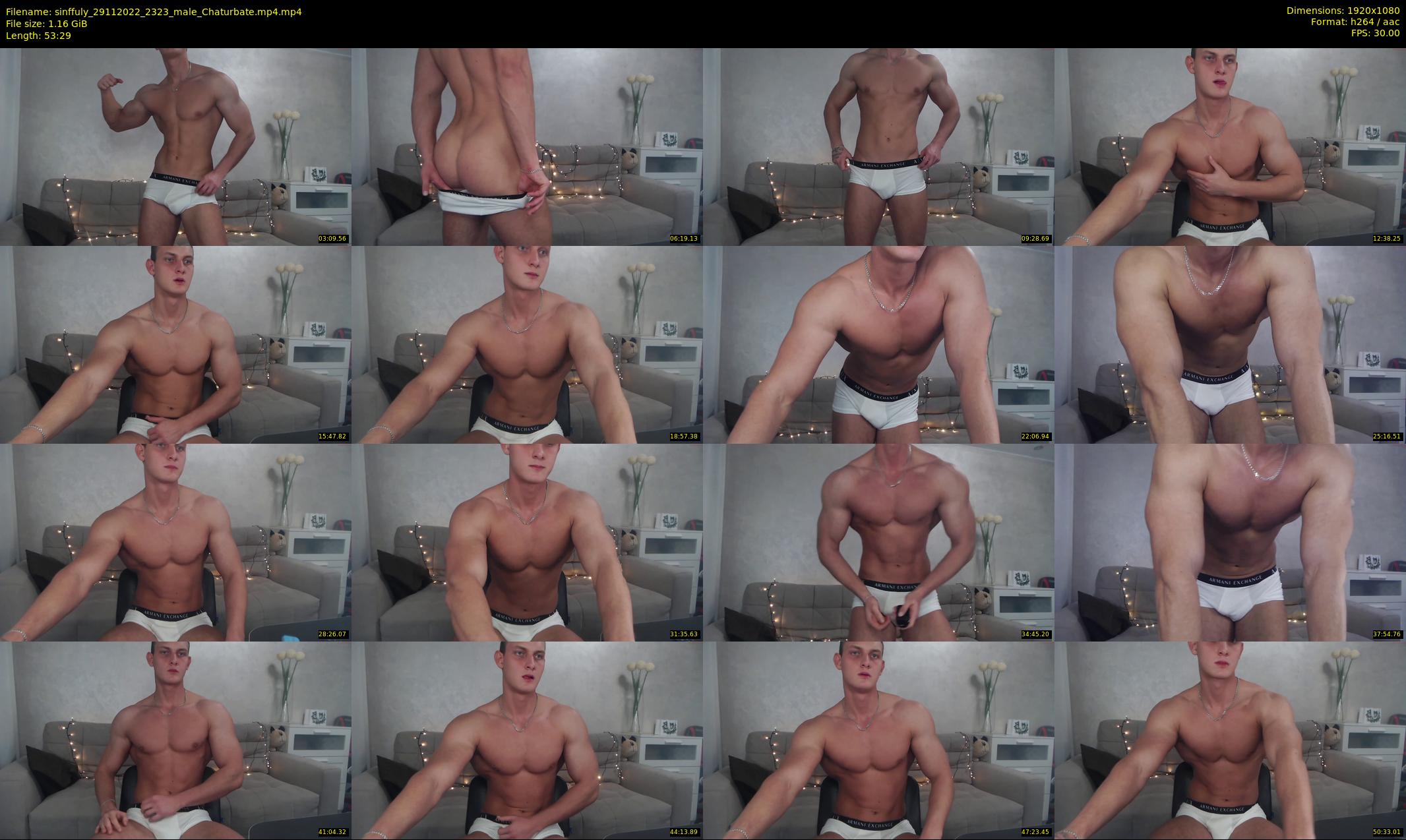 sinffuly — 54 minute Chaturbate male cam show recording, 1080p, Nov 29, 2022