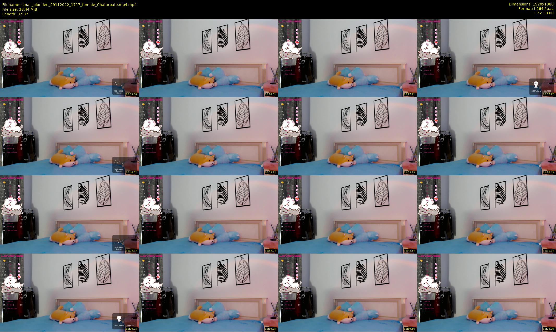 small_blondee — 3 minute Chaturbate female cam show recording, 1080p, Nov 29, 2022