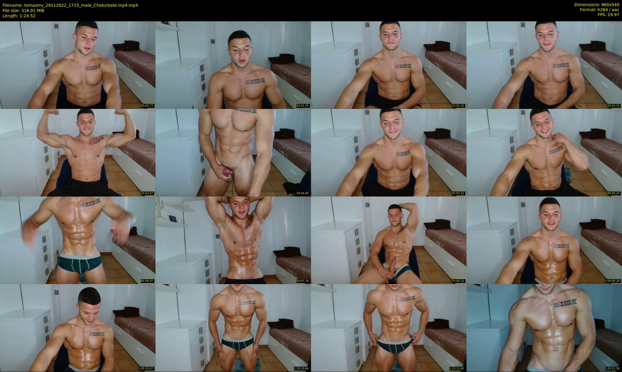 tomasmv — 85 minute Chaturbate male cam show recording, 480p, Nov 29, 2022