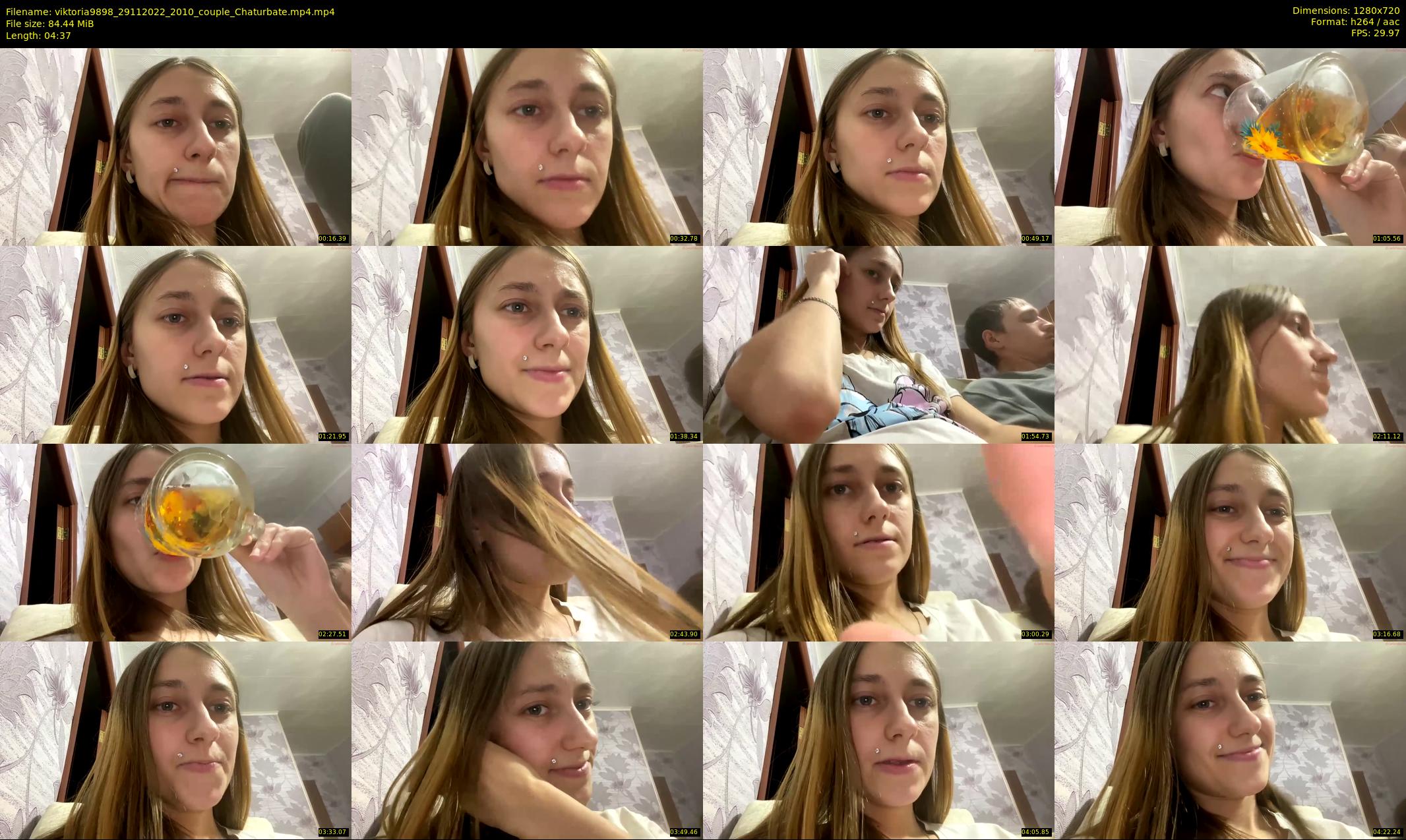 viktoria9898 — 5 minute Chaturbate couple cam show recording, 720p, Nov 29, 2022