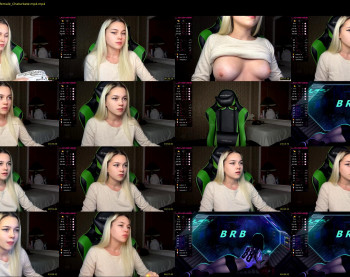 vrchan — 57 minute Chaturbate couple cam show recording, 1080p, Nov 30, 2022