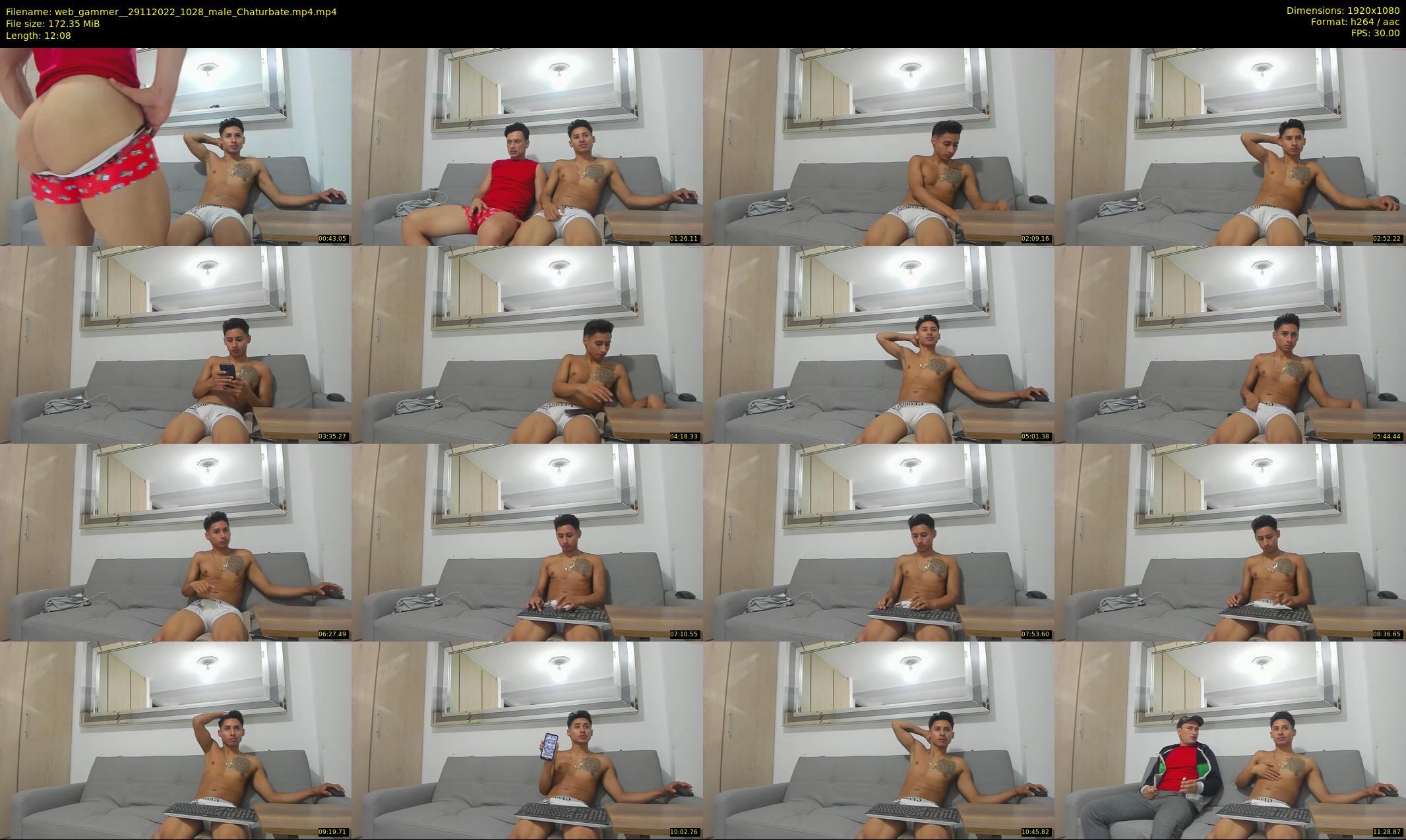 web_gammer_ — 13 minute Chaturbate male cam show recording, 1080p, Nov 29, 2022
