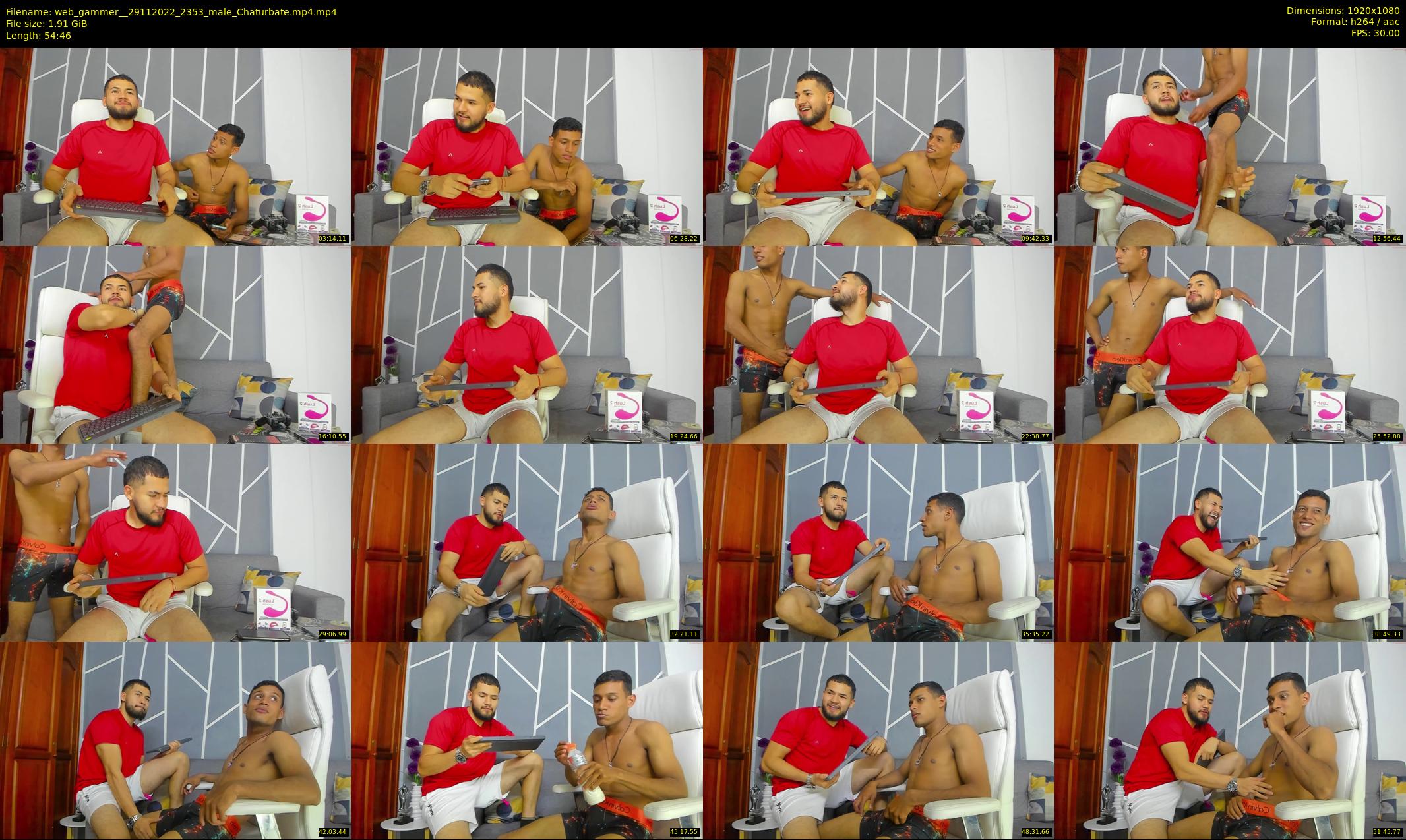 web_gammer_ — 55 minute Chaturbate male cam show recording, 1080p, Nov 29, 2022