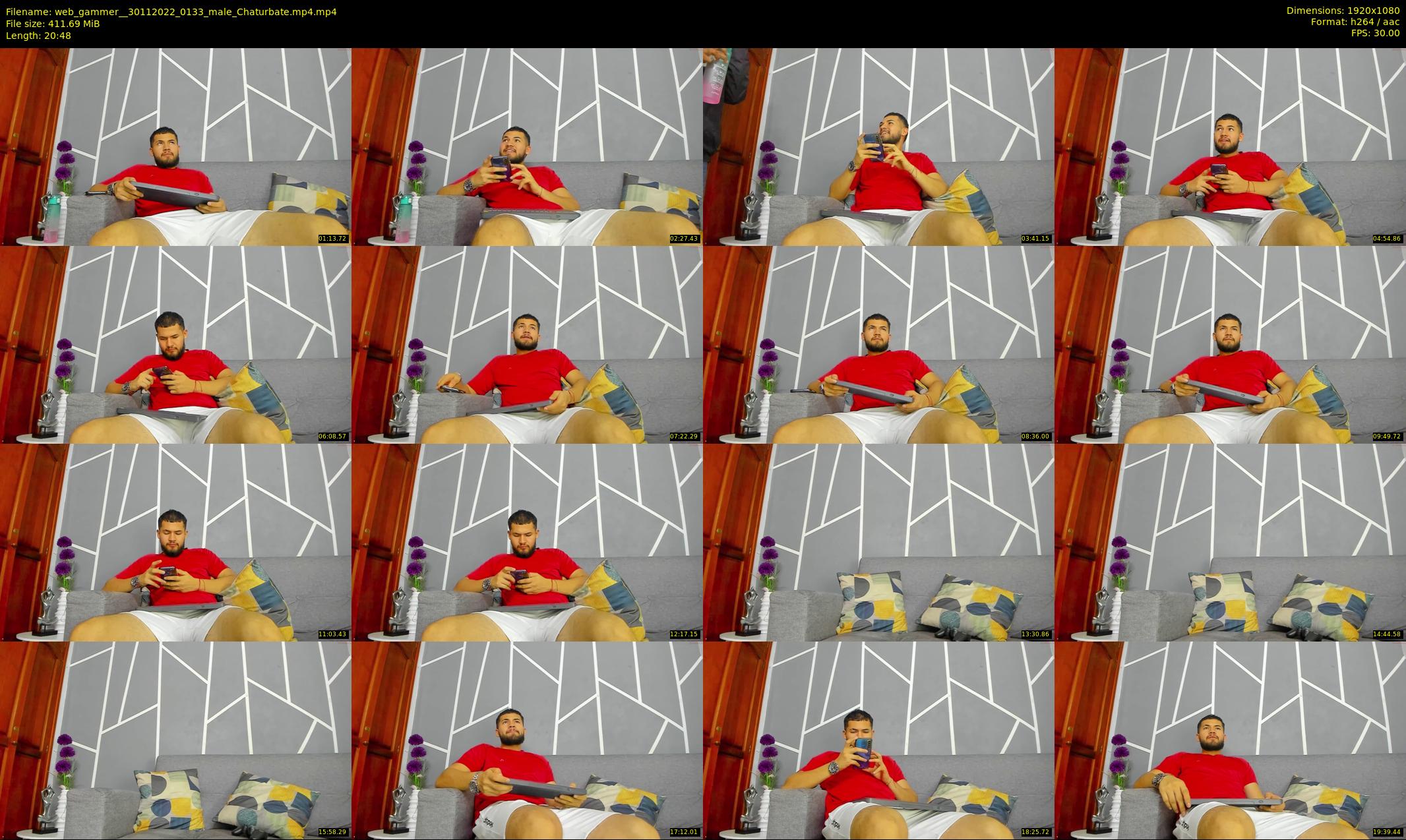 web_gammer_ — 21 minute Chaturbate male cam show recording, 1080p, Nov 30, 2022