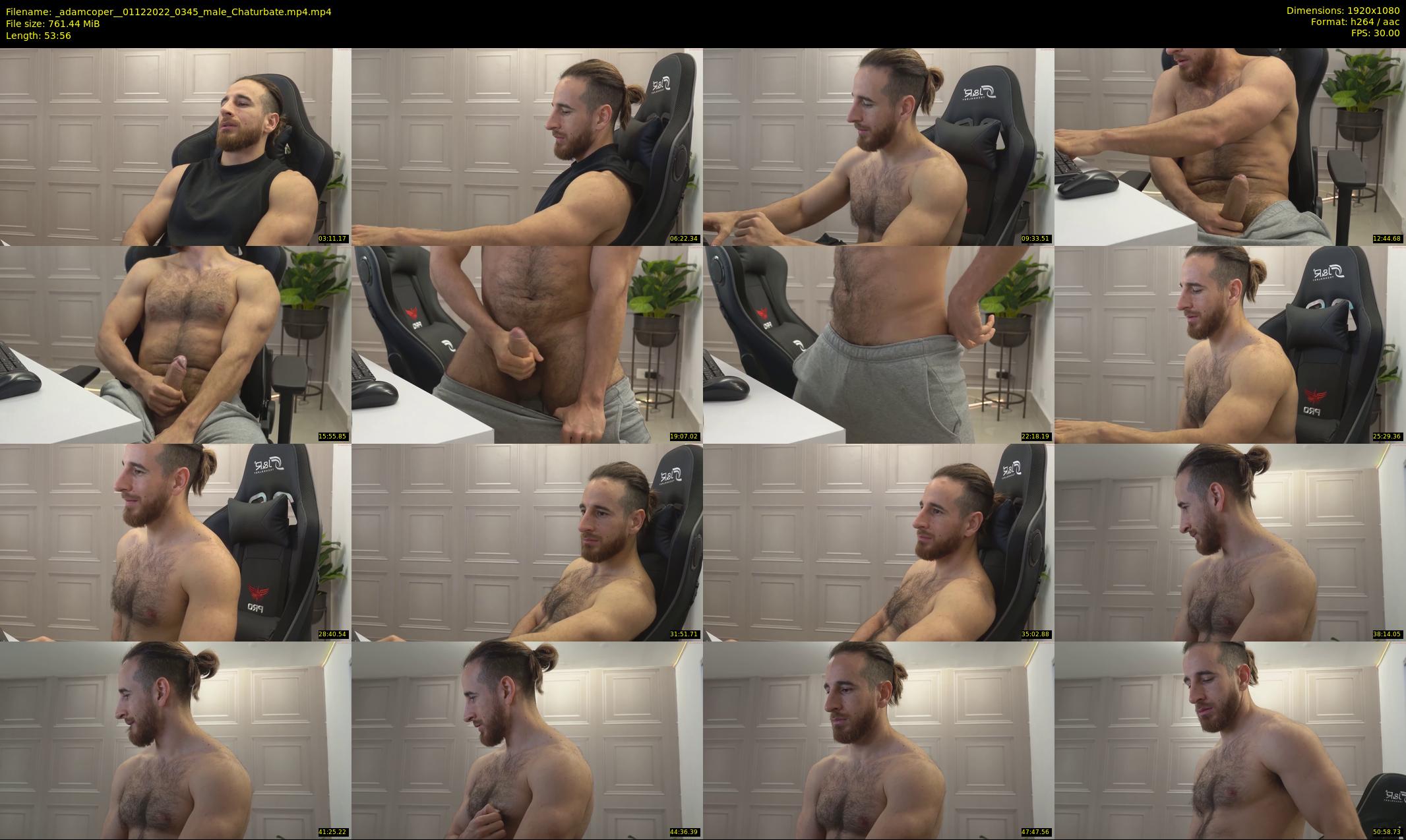 _adamcoper_ — 54 minute Chaturbate male cam show recording, 1080p, Dec 1, 2022