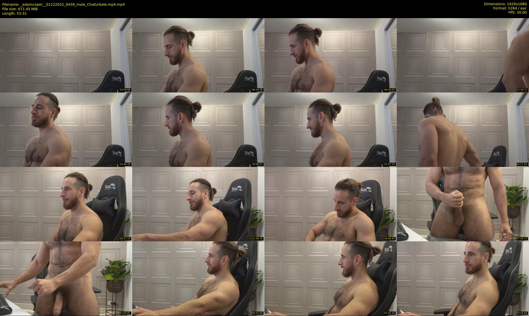 _adamcoper_ — 54 minute Chaturbate male cam show recording, 1080p, Dec 1, 2022