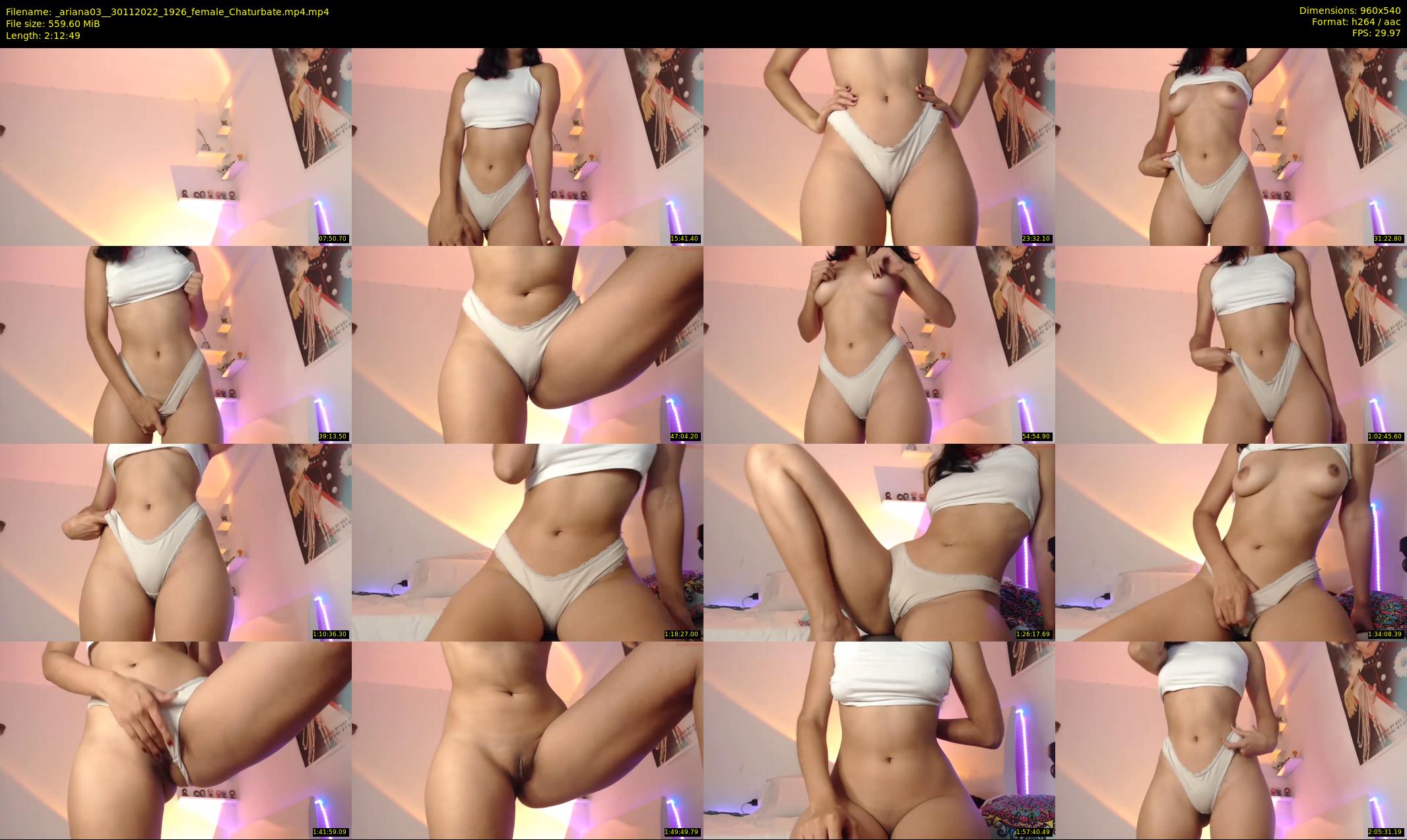 _ariana03_ — 133 minute Chaturbate female cam show recording, 480p, Nov 30, 2022