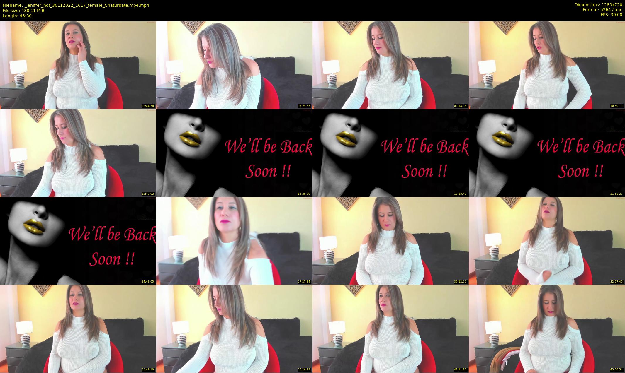 _jeniffer_hot — 47 minute Chaturbate female cam show recording, 720p, Nov 30, 2022