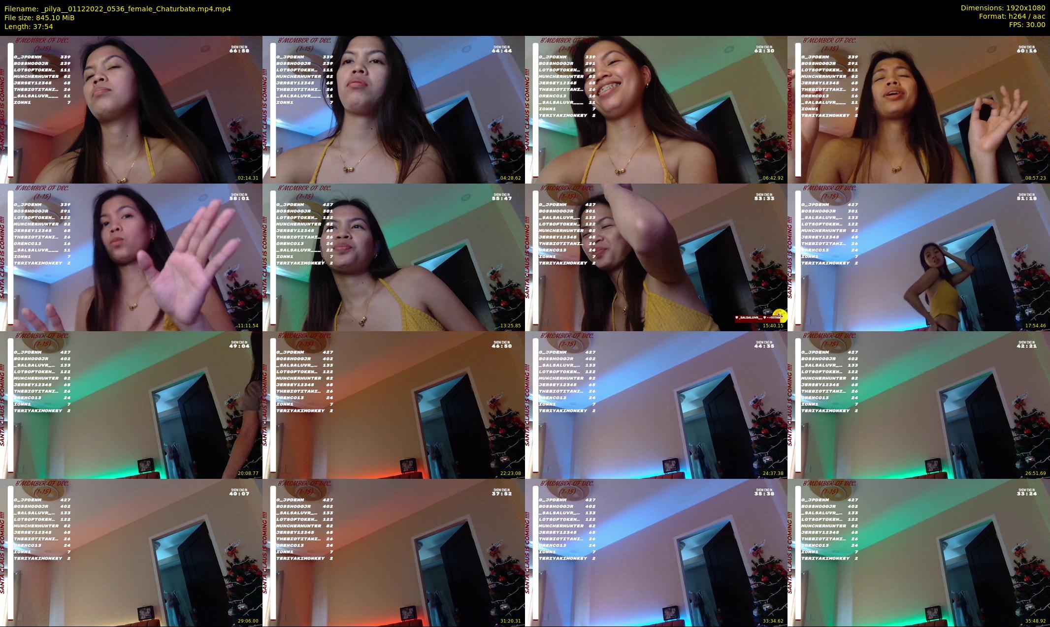 _pilya_ — 38 minute Chaturbate female cam show recording, 1080p, Dec 1, 2022