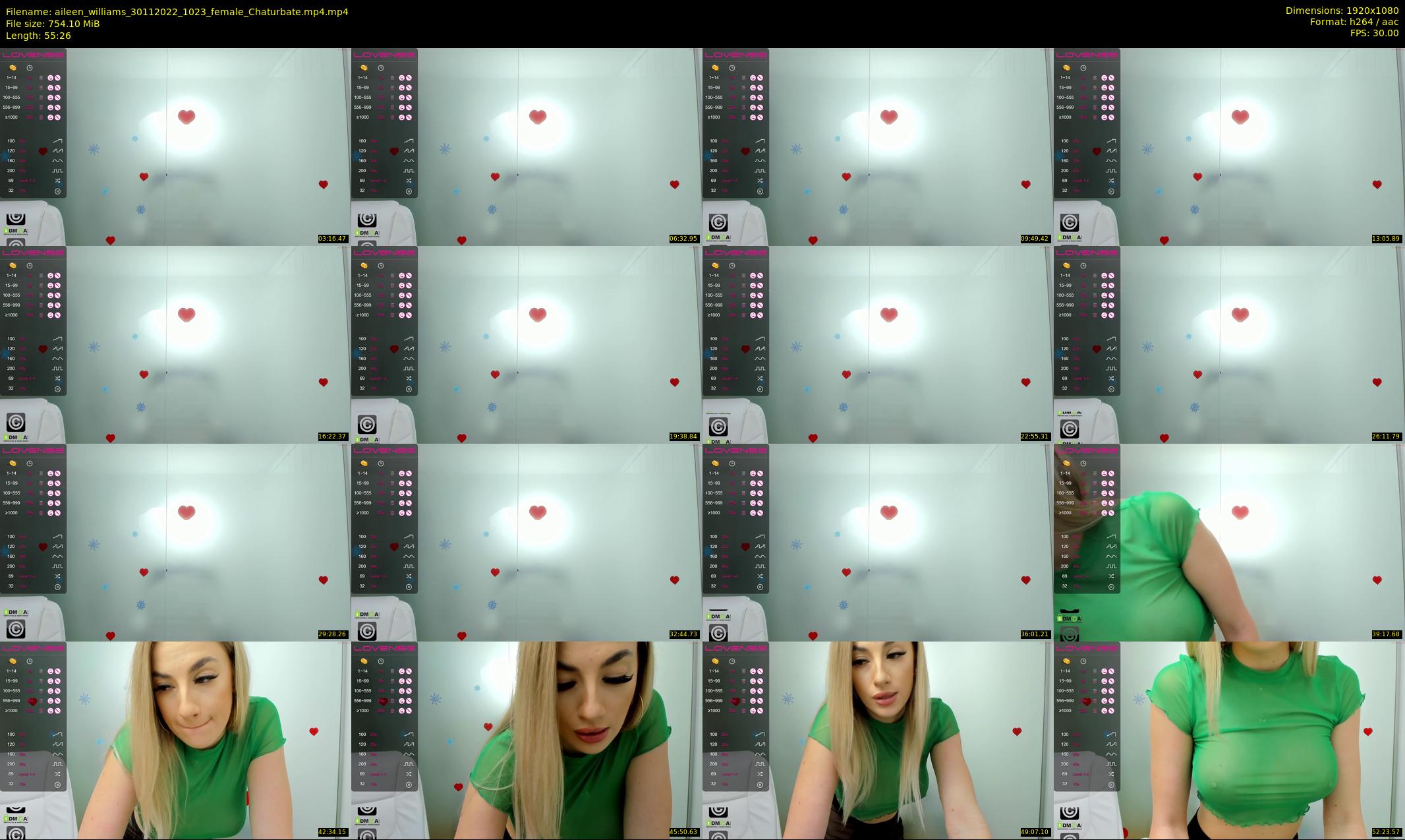 aileen_williams — 56 minute Chaturbate female cam show recording, 1080p, Nov 30, 2022