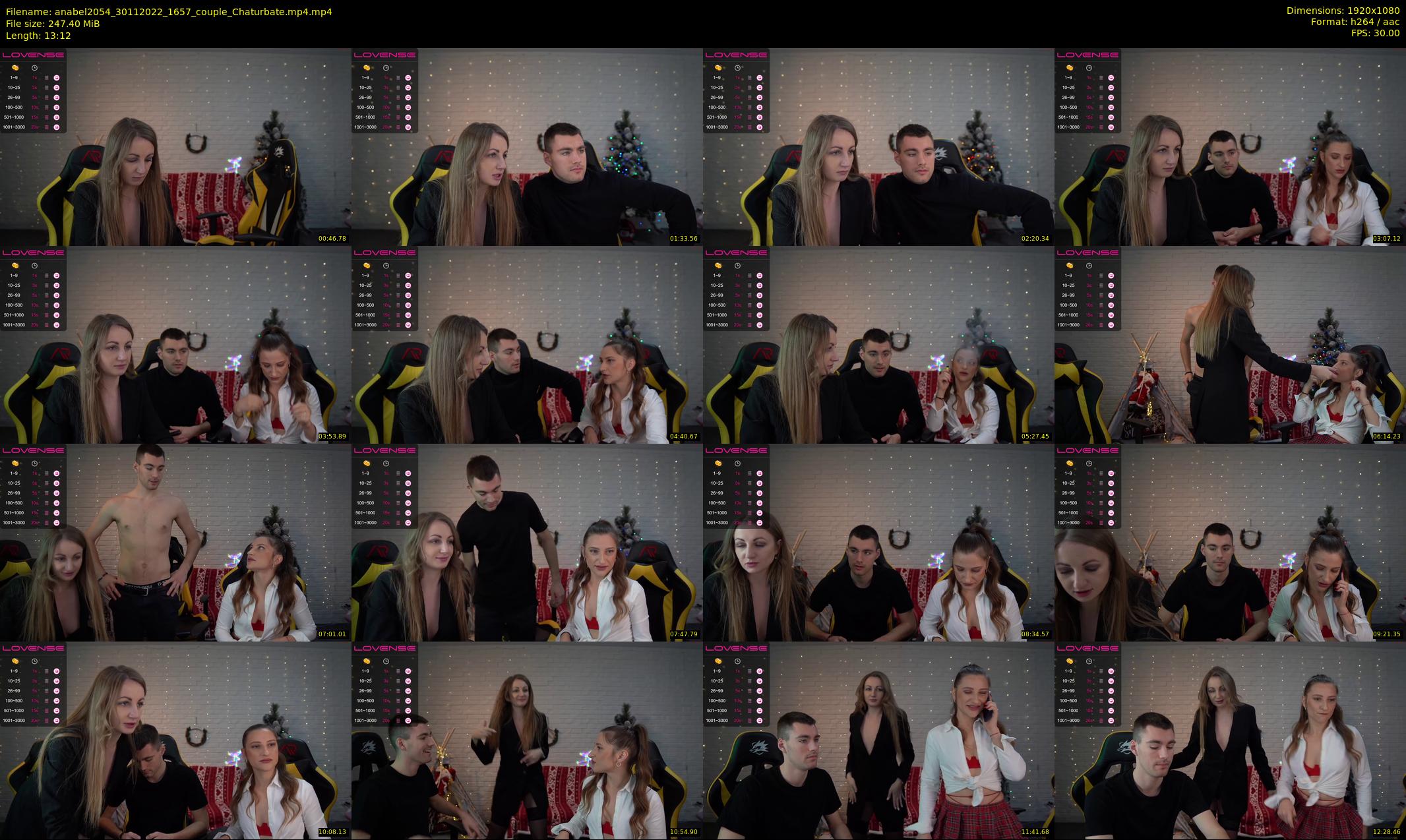 anabel2054 — 14 minute Chaturbate female cam show recording, 1080p, Nov 30, 2022
