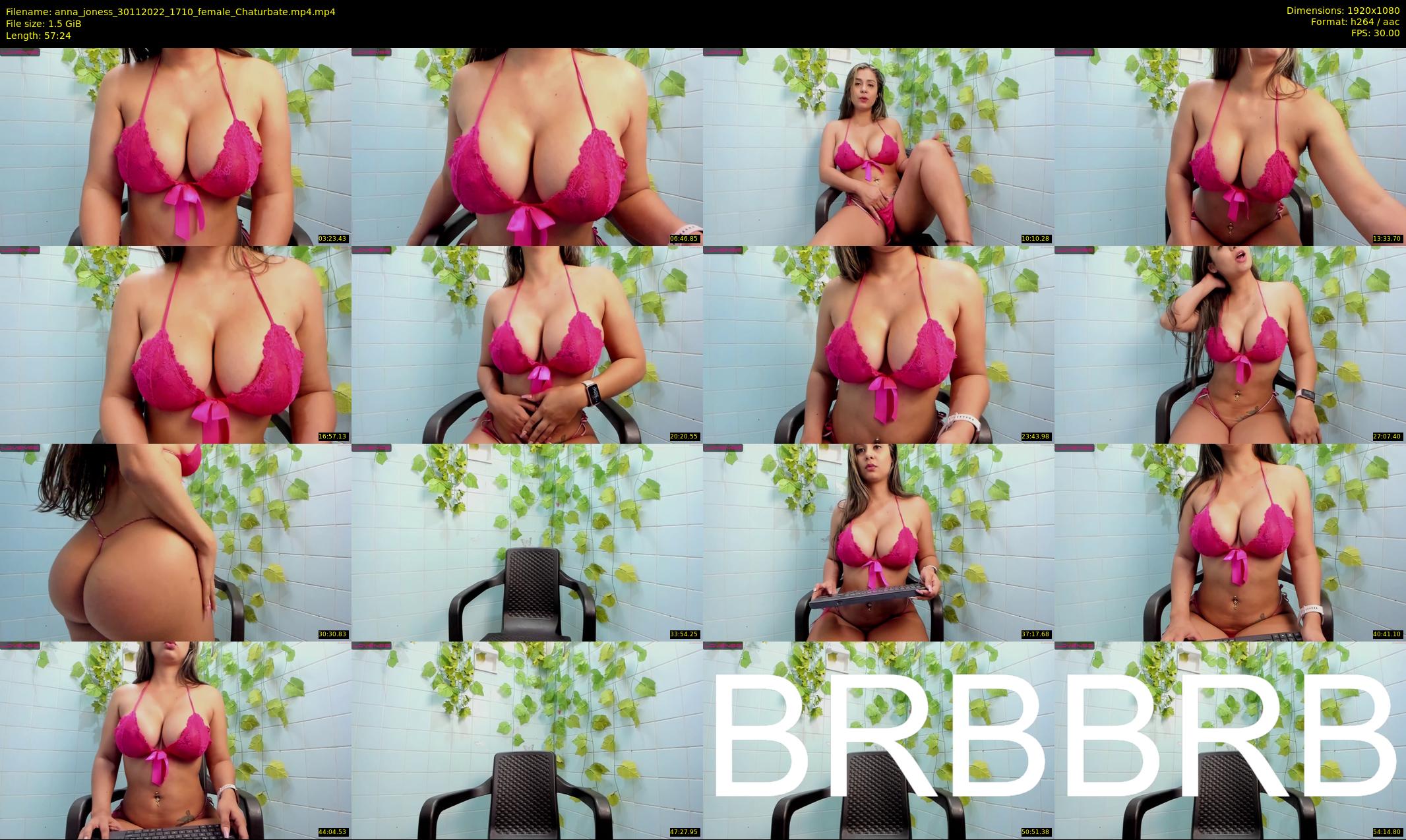 anna_joness — 58 minute Chaturbate female cam show recording, 1080p, Nov 30, 2022