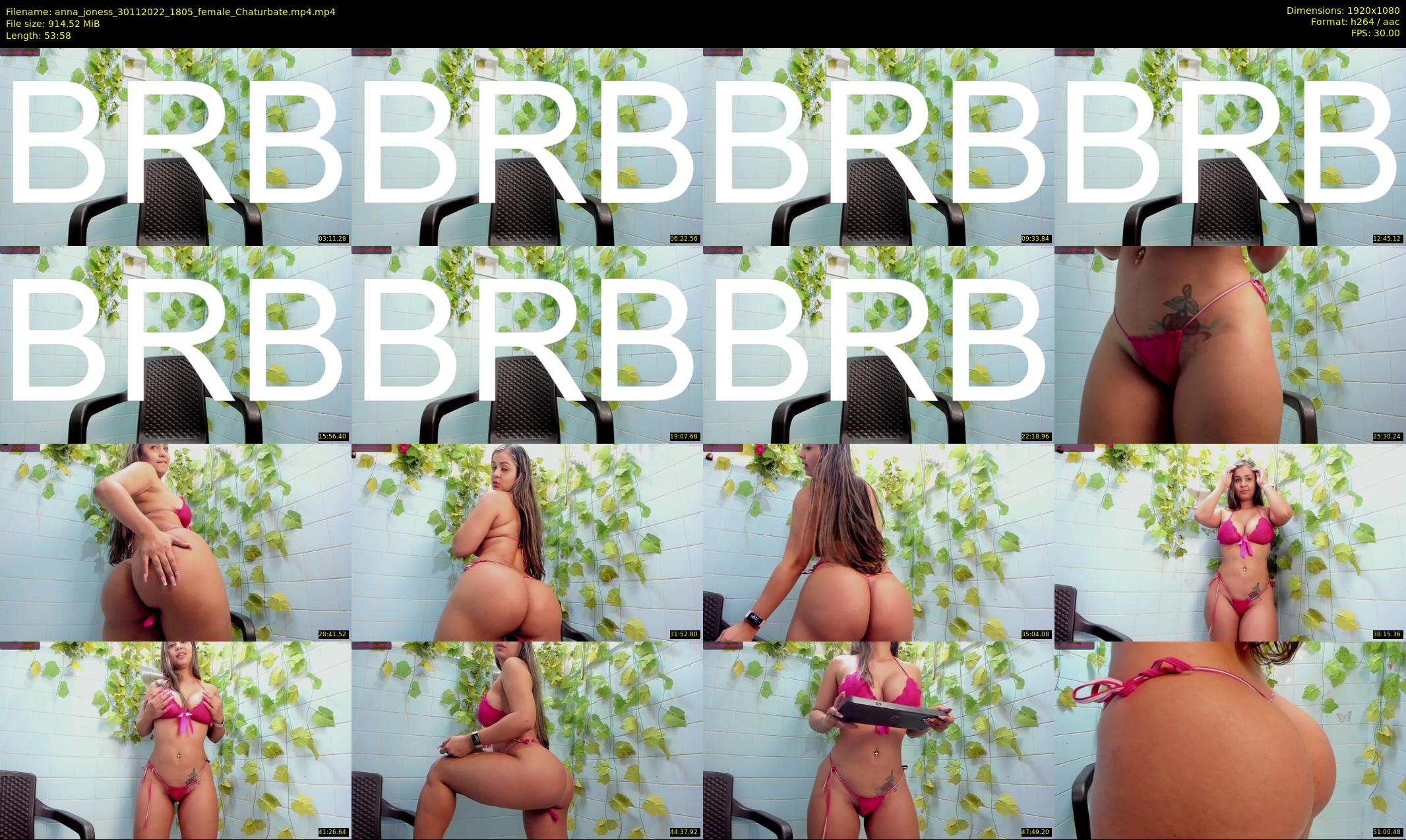 anna_joness — 54 minute Chaturbate female cam show recording, 1080p, Nov 30, 2022