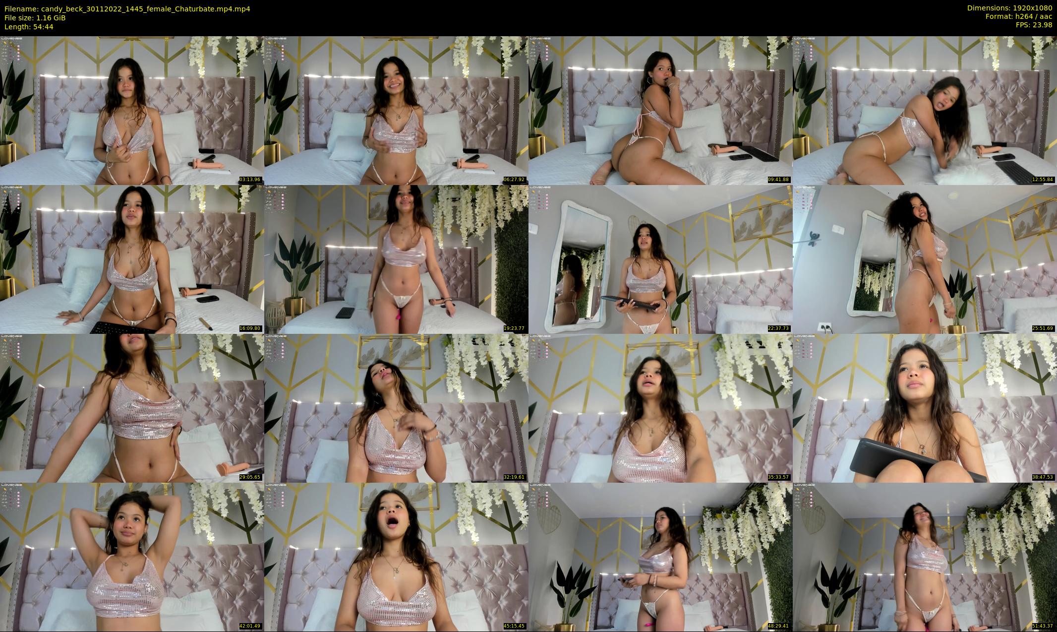 candy_beck — 55 minute Chaturbate female cam show recording, 1080p, Nov 30, 2022