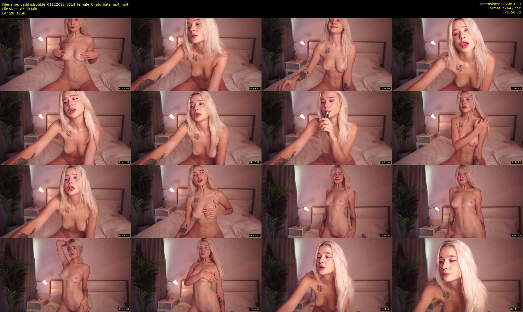 daddystrouble — 13 minute Chaturbate female cam show recording, 1080p, Dec 1, 2022
