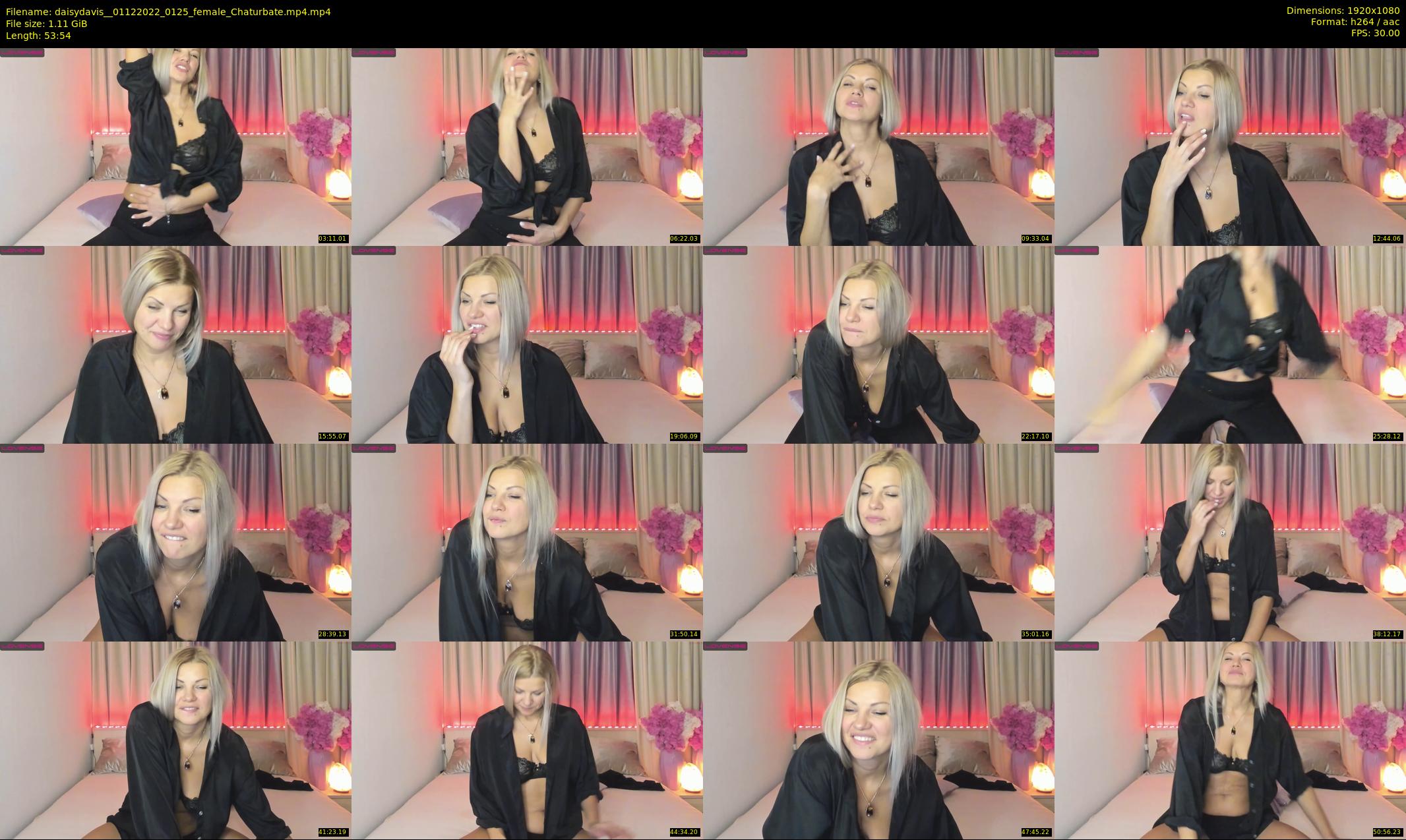 daisydavis_ — 54 minute Chaturbate female cam show recording, 1080p, Dec 1, 2022