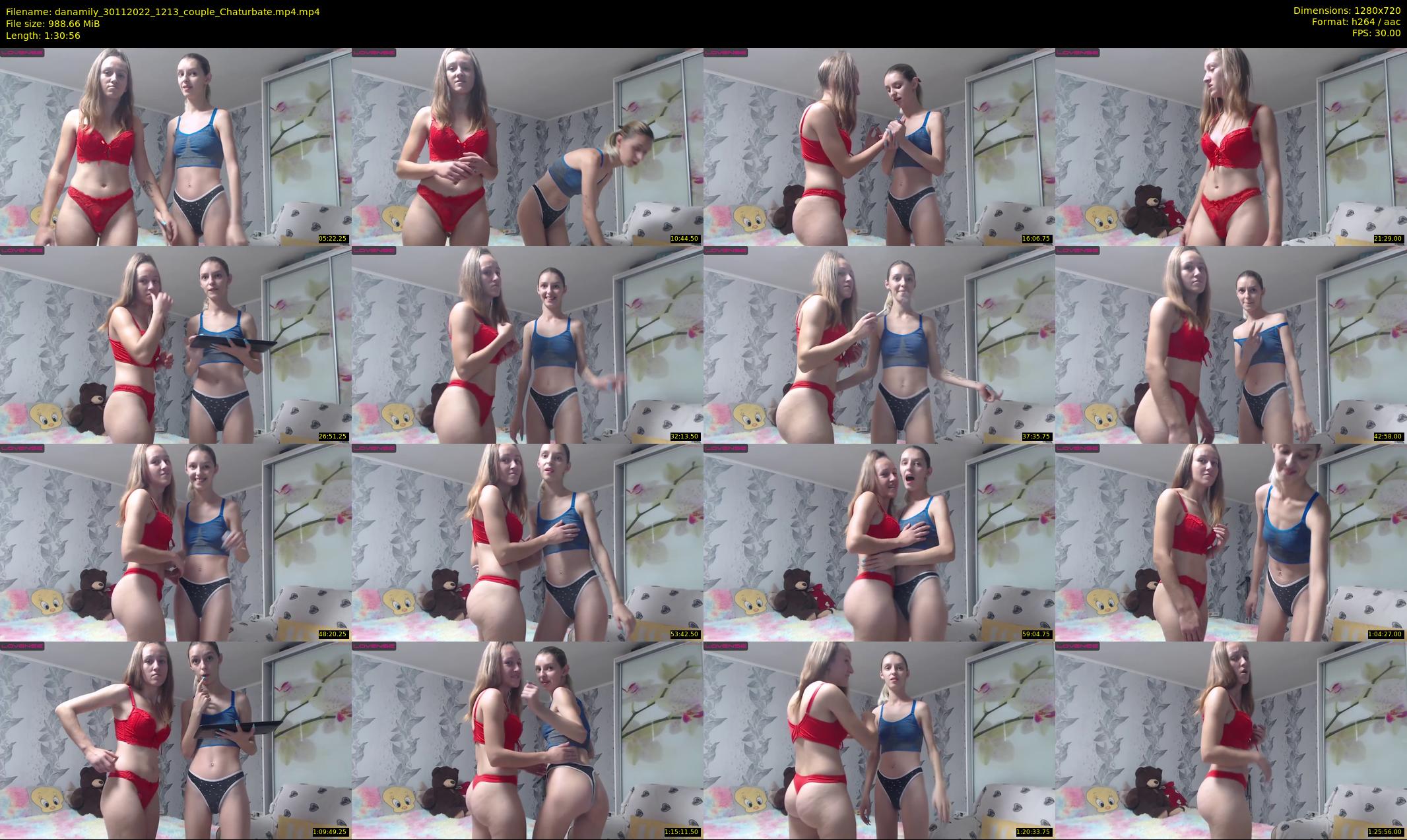 danamily — 91 minute Chaturbate female cam show recording, 720p, Nov 30, 2022