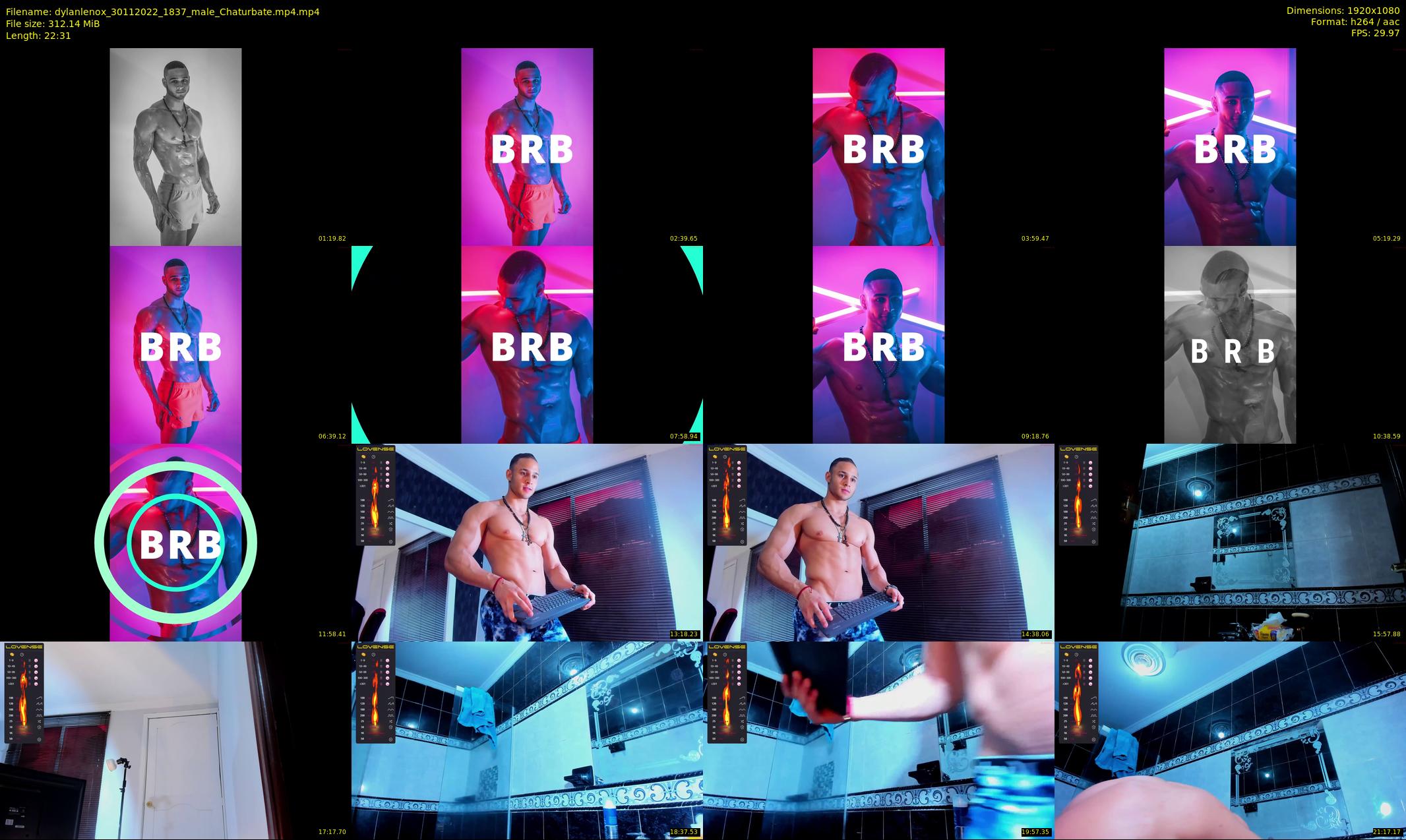 dylanlenox — 23 minute Chaturbate male cam show recording, 1080p, Nov 30, 2022