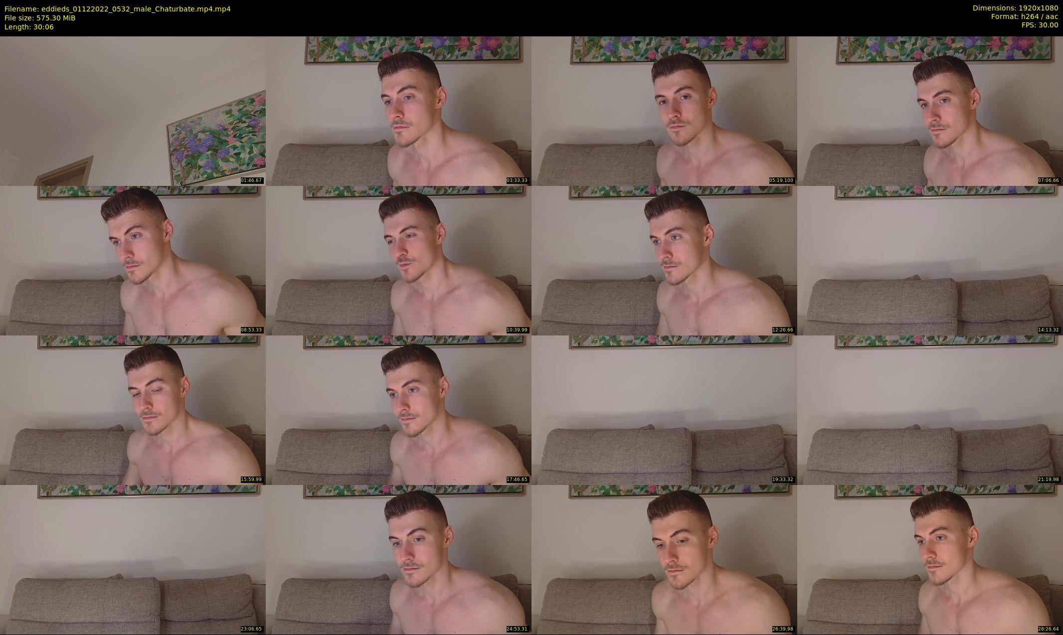 eddieds — 31 minute Chaturbate male cam show recording, 1080p, Dec 1, 2022