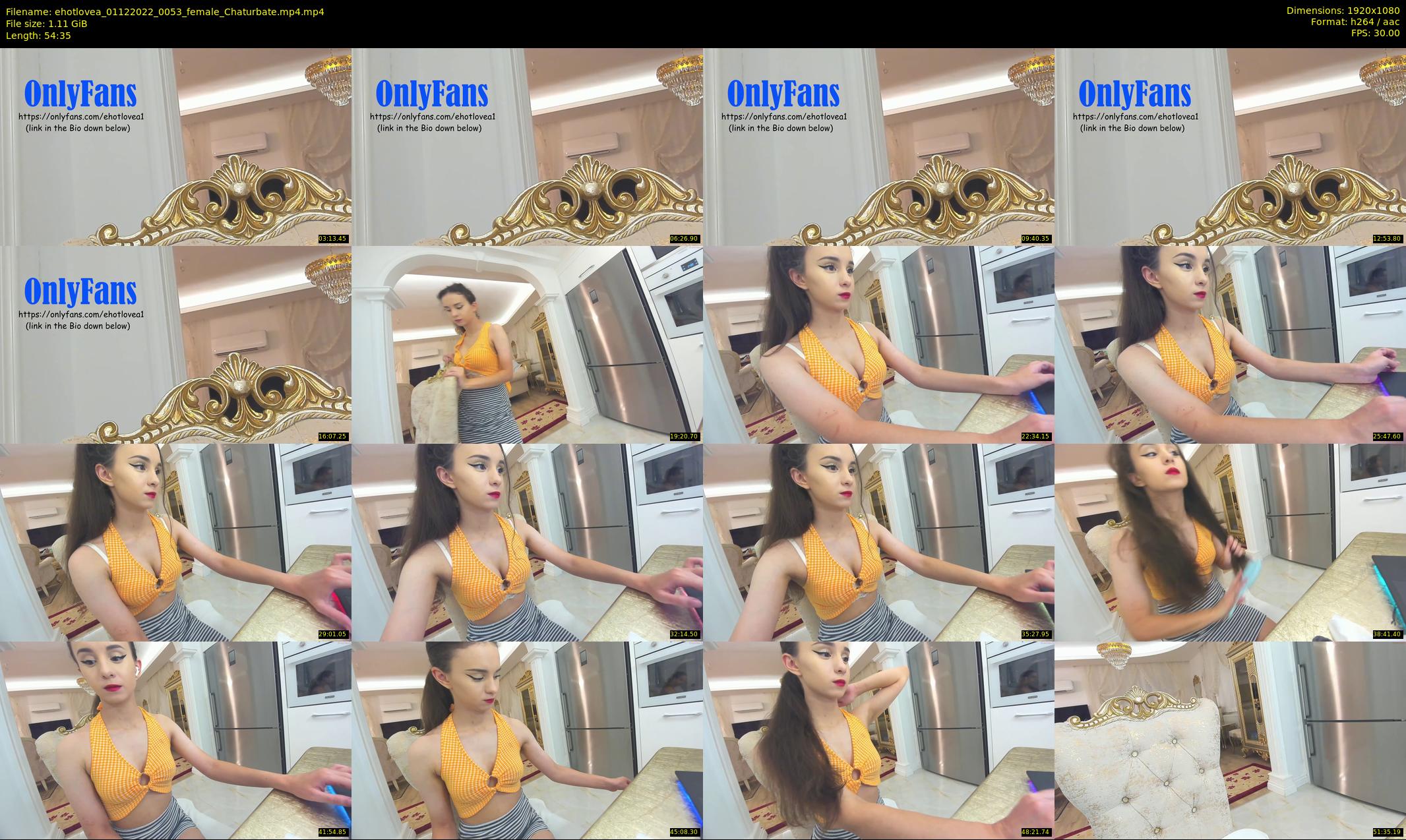 ehotlovea — 55 minute Chaturbate female cam show recording, 1080p, Dec 1, 2022