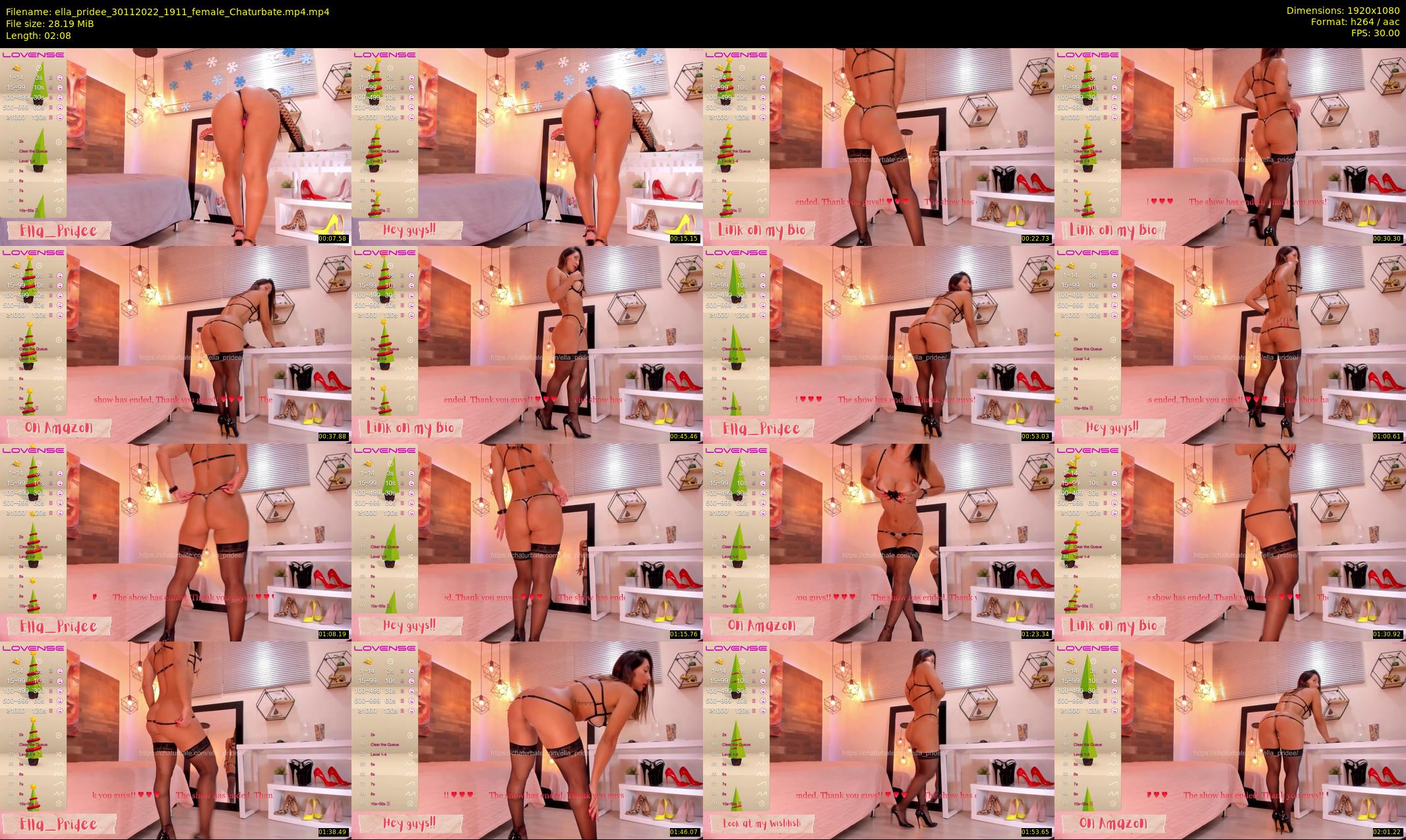 ella_pridee — 3 minute Chaturbate female cam show recording, 1080p, Nov 30, 2022
