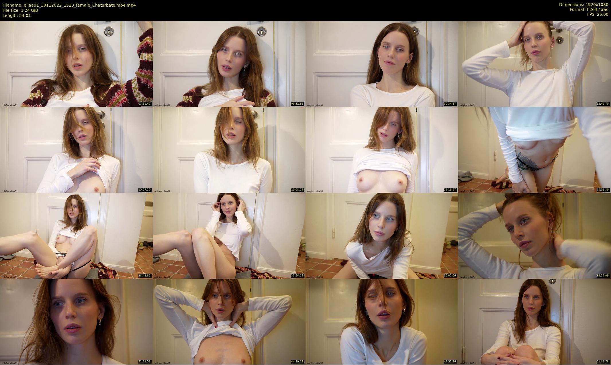 ellaa91 — 55 minute Chaturbate female cam show recording, 1080p, Nov 30, 2022