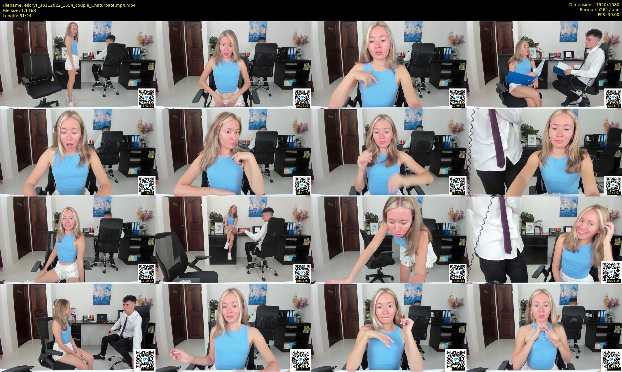 ellcrys — 52 minute Chaturbate couple cam show recording, 1080p, Nov 30, 2022