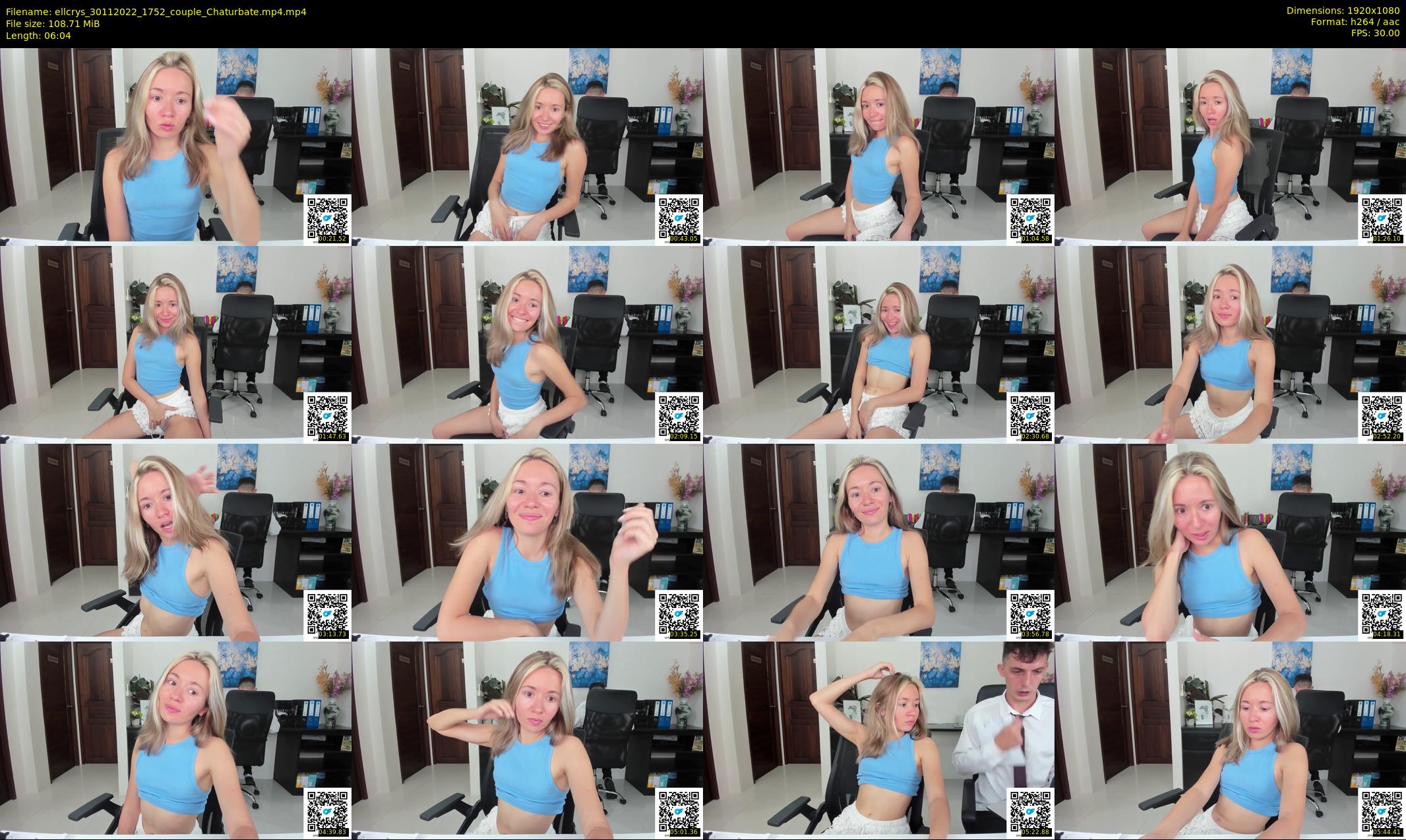 ellcrys — 7 minute Chaturbate couple cam show recording, 1080p, Nov 30, 2022