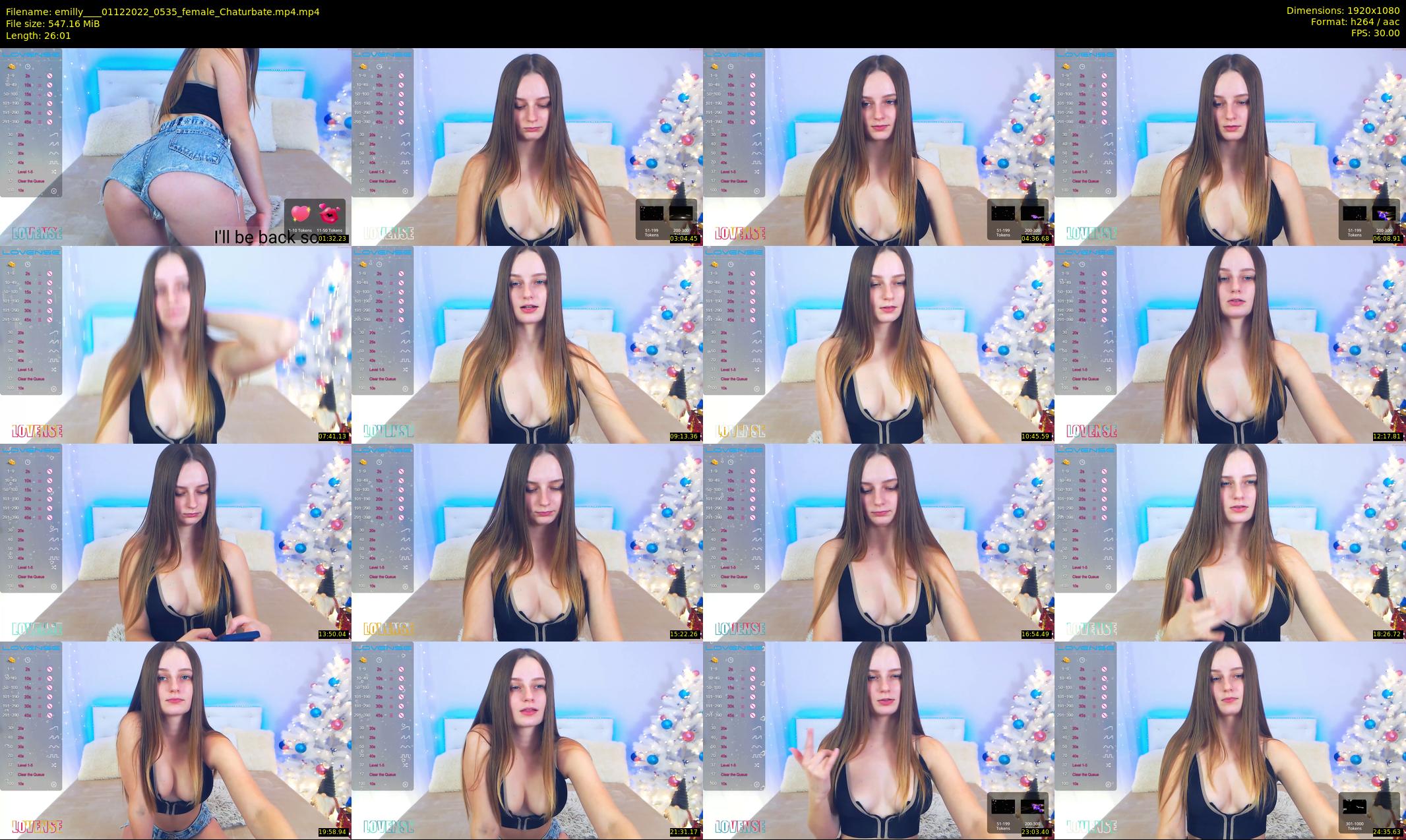 emilly___ — 27 minute Chaturbate female cam show recording, 1080p, Dec 1, 2022