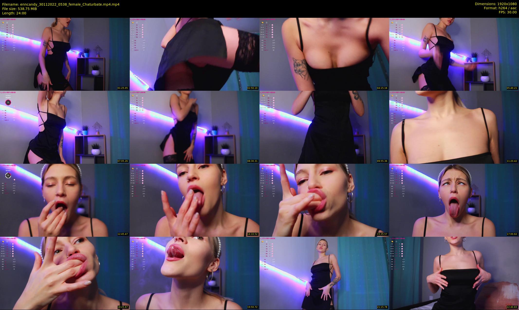 enncandy — 24 minute Chaturbate female cam show recording, 1080p, Nov 30, 2022