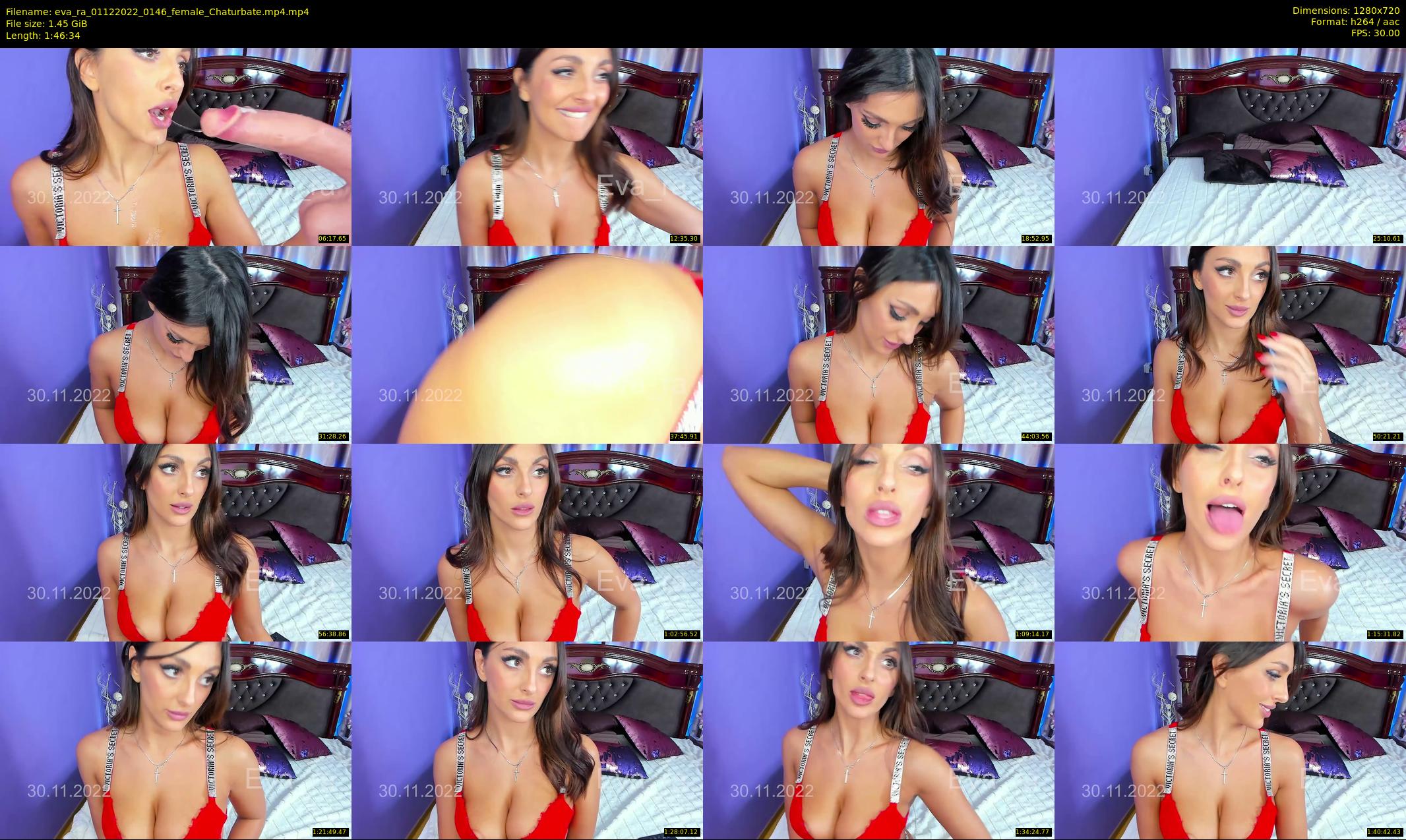 eva_ra — 107 minute Chaturbate female cam show recording, 720p, Dec 1, 2022