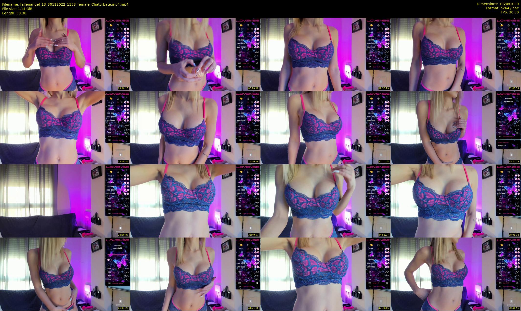 fallenangel_13 — 54 minute Chaturbate female cam show recording, 1080p, Nov 30, 2022