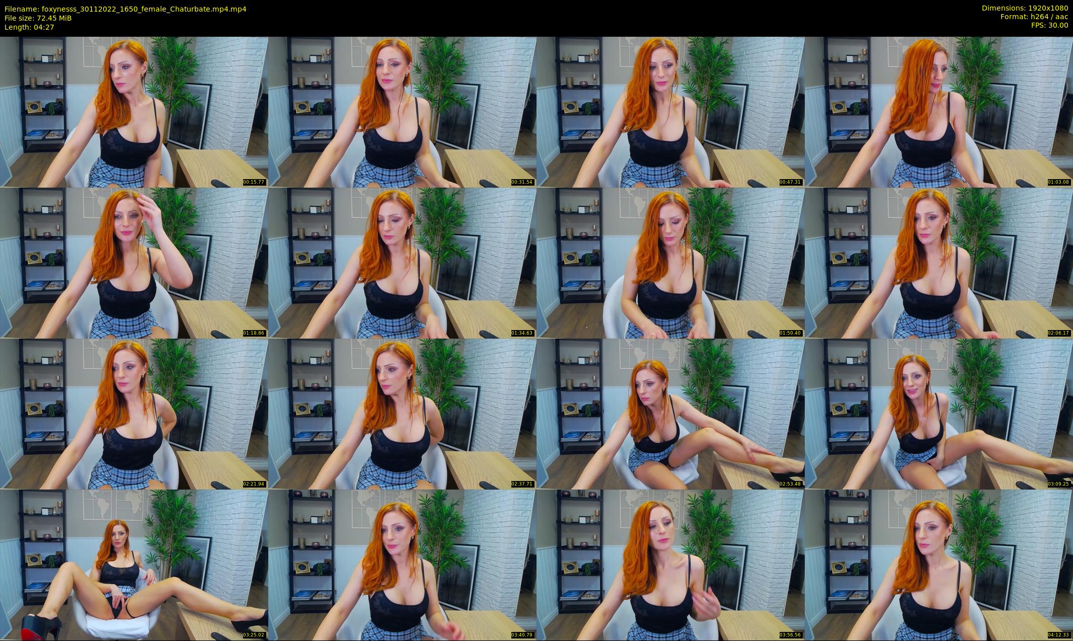 foxynesss — 5 minute Chaturbate female cam show recording, 1080p, Nov 30, 2022