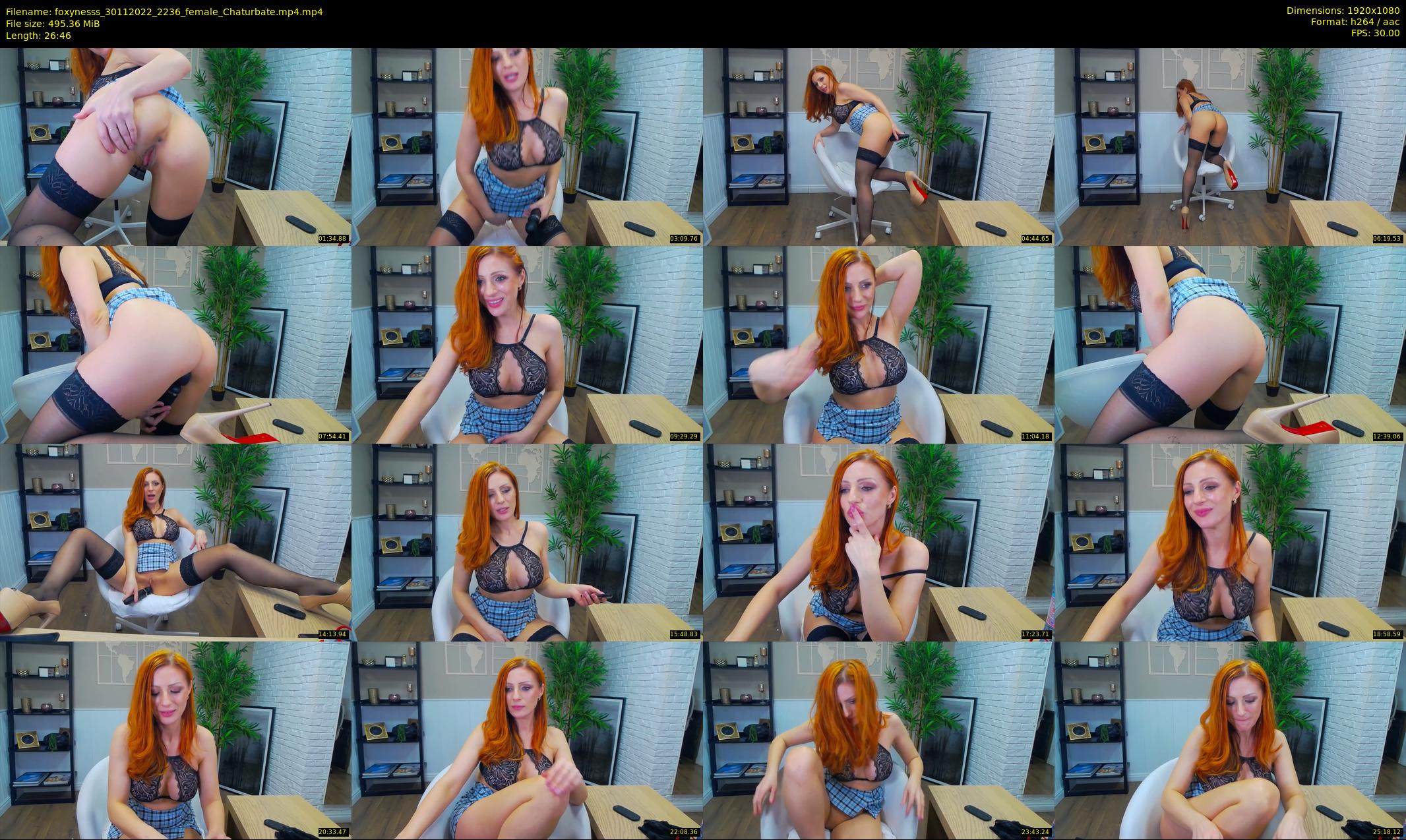 foxynesss — 27 minute Chaturbate female cam show recording, 1080p, Nov 30, 2022