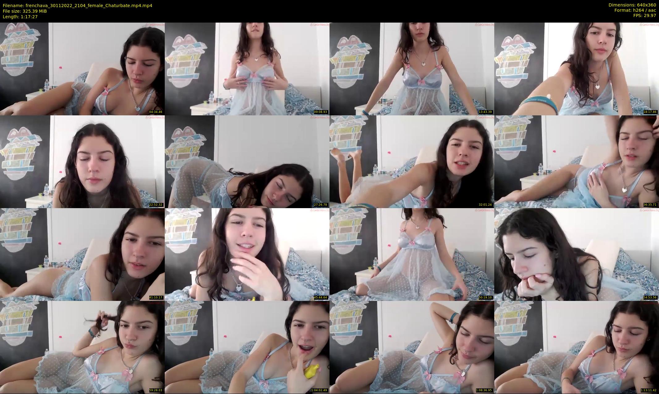 frenchava — 78 minute Chaturbate female cam show recording, 360p, Nov 30, 2022