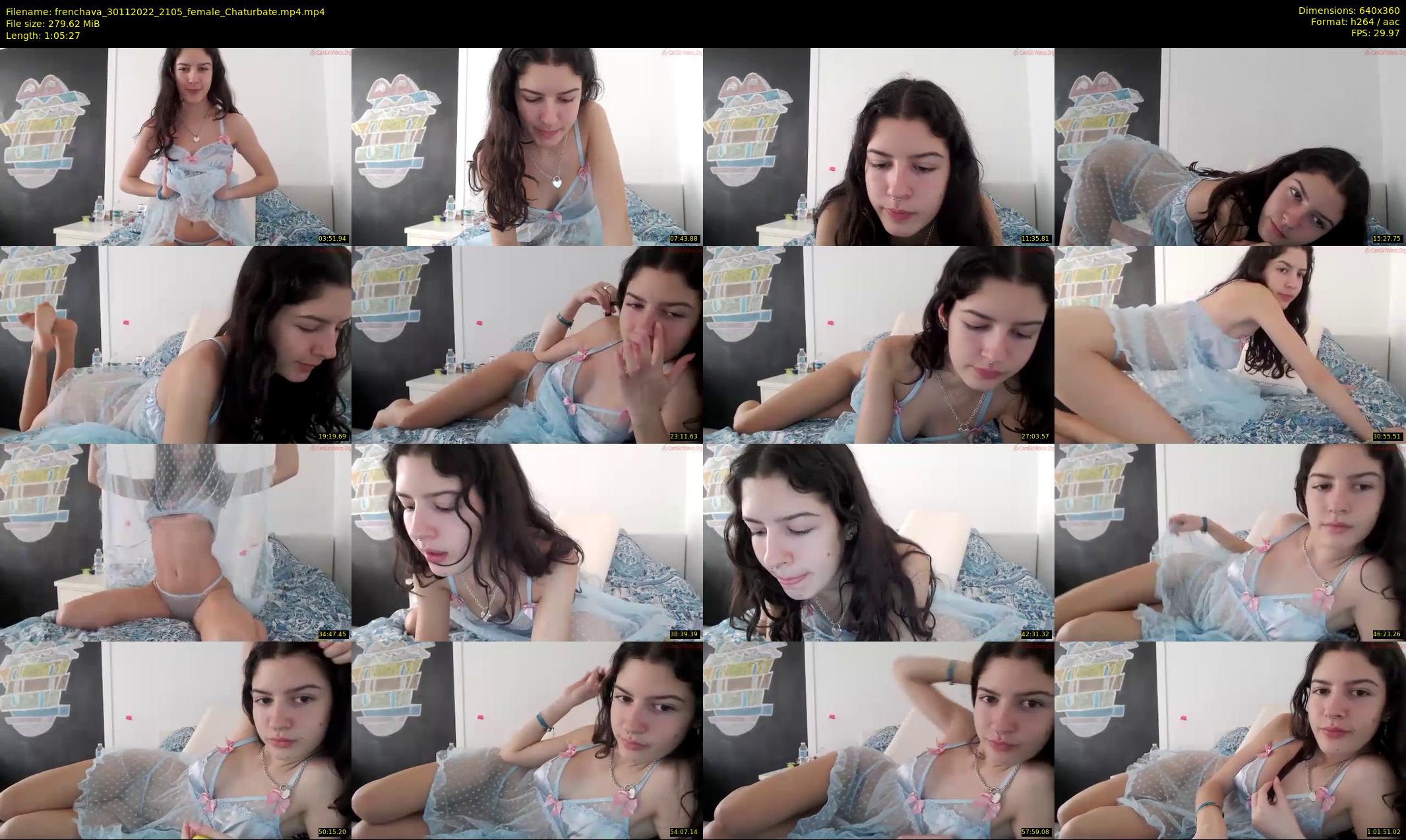frenchava — 66 minute Chaturbate female cam show recording, 360p, Nov 30, 2022