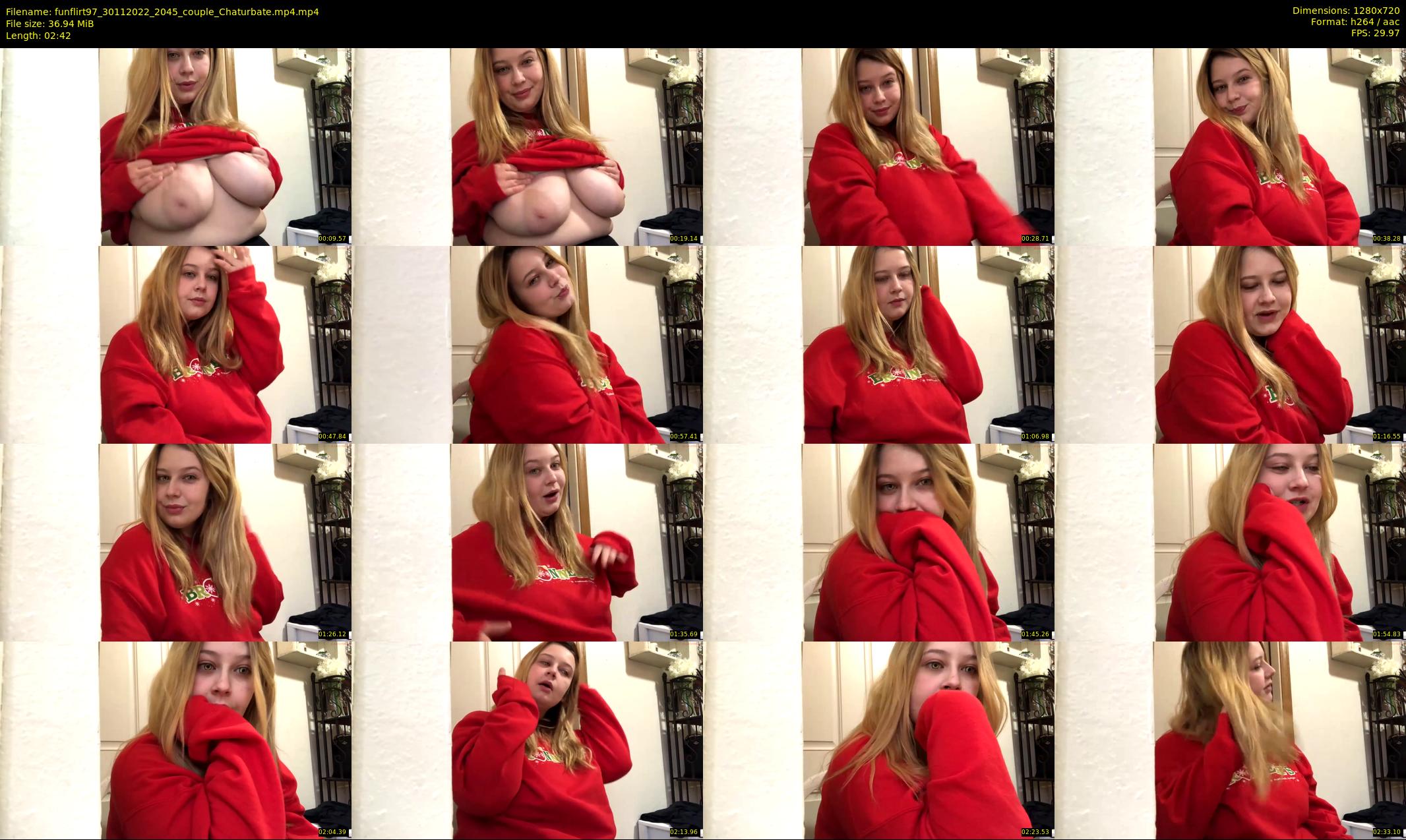funflirt97 — 3 minute Chaturbate female cam show recording, 720p, Nov 30, 2022