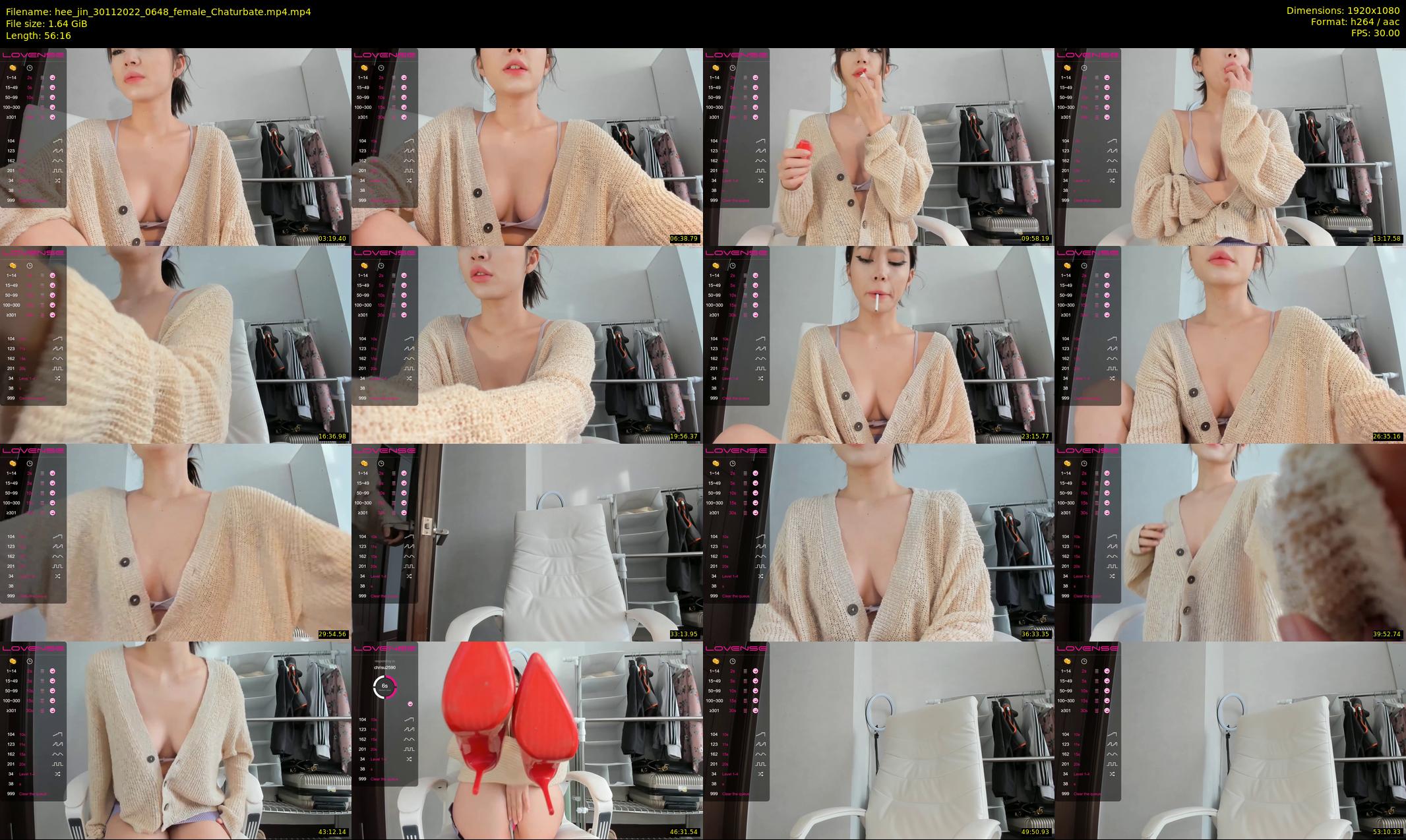 hee_jin — 57 minute Chaturbate female cam show recording, 1080p, Nov 30, 2022