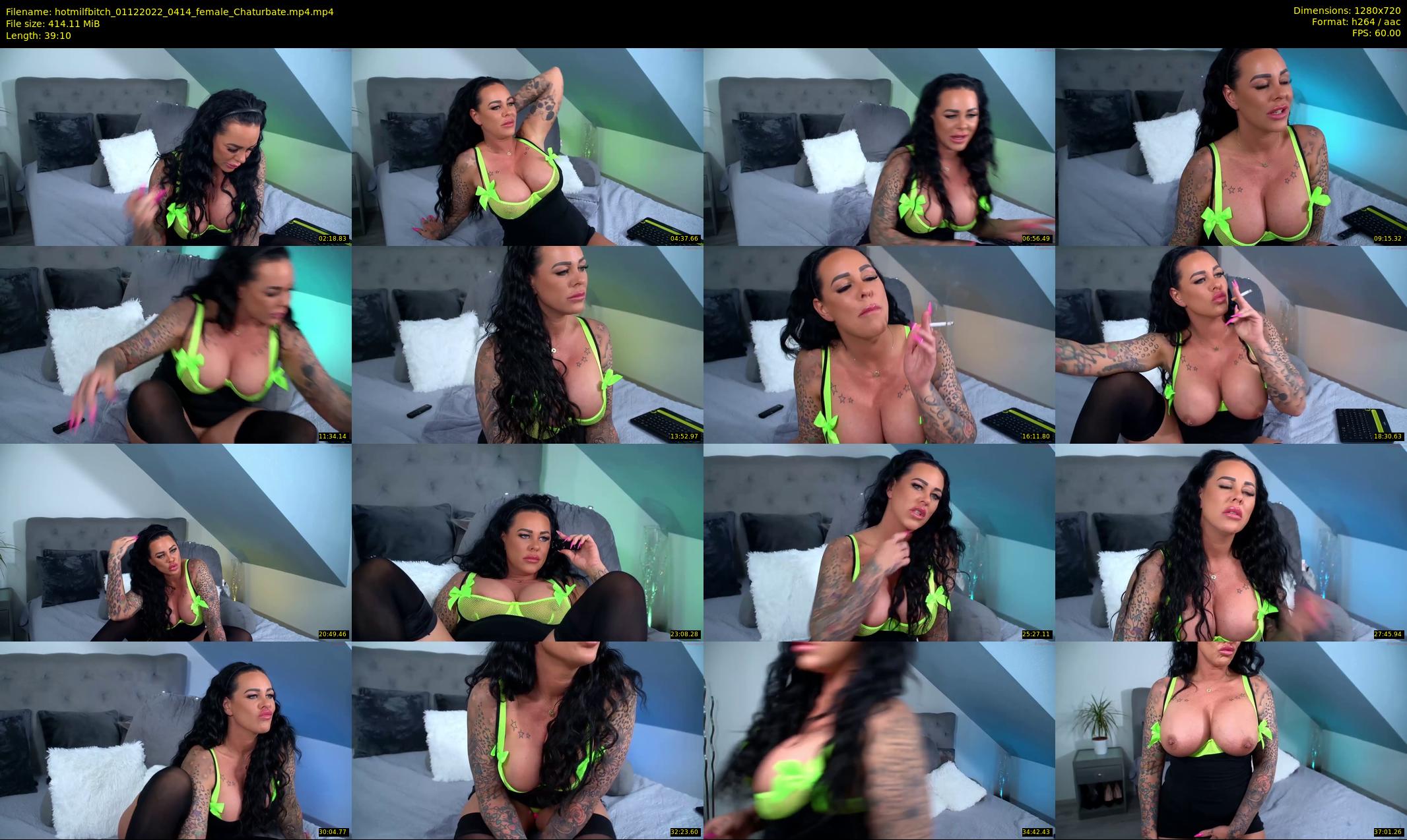 hotmilfbitch — 40 minute Chaturbate female cam show recording, 720p, Dec 1, 2022
