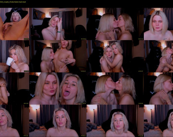 hottyblonds — 54 minute Chaturbate couple cam show recording, 1080p, Dec 1, 2022