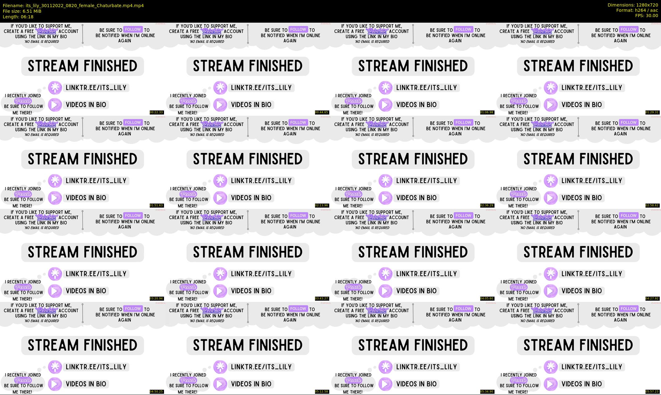 its_lily — 7 minute Chaturbate female cam show recording, 720p, Nov 30, 2022