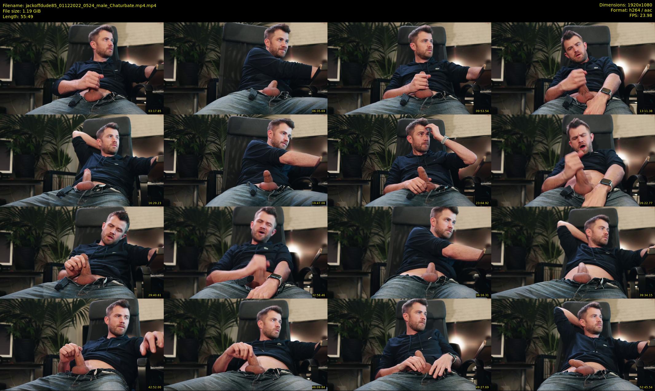 jackoffdude85 — 56 minute Chaturbate male cam show recording, 1080p, Dec 1, 2022