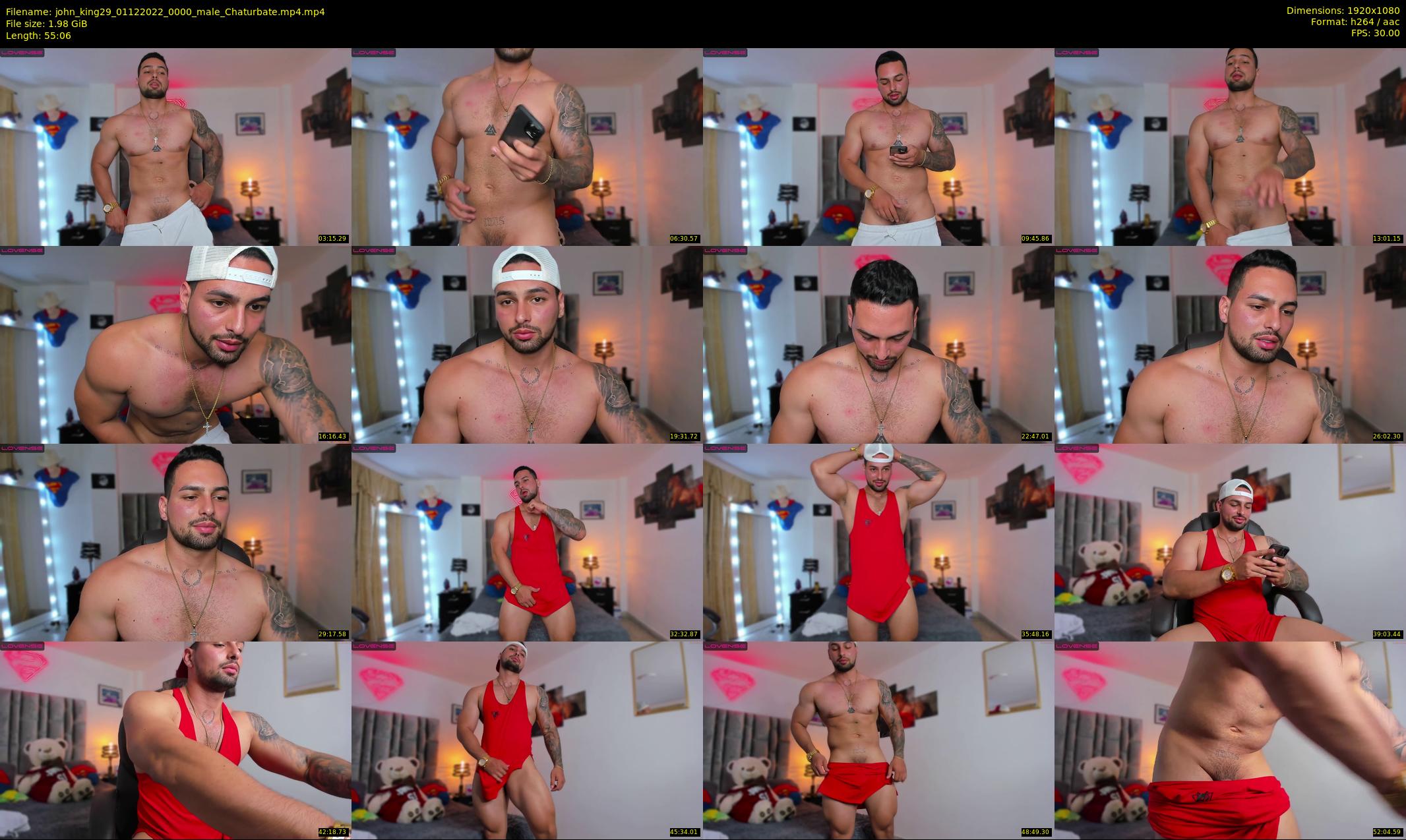 john_king29 — 56 minute Chaturbate male cam show recording, 1080p, Dec 1, 2022
