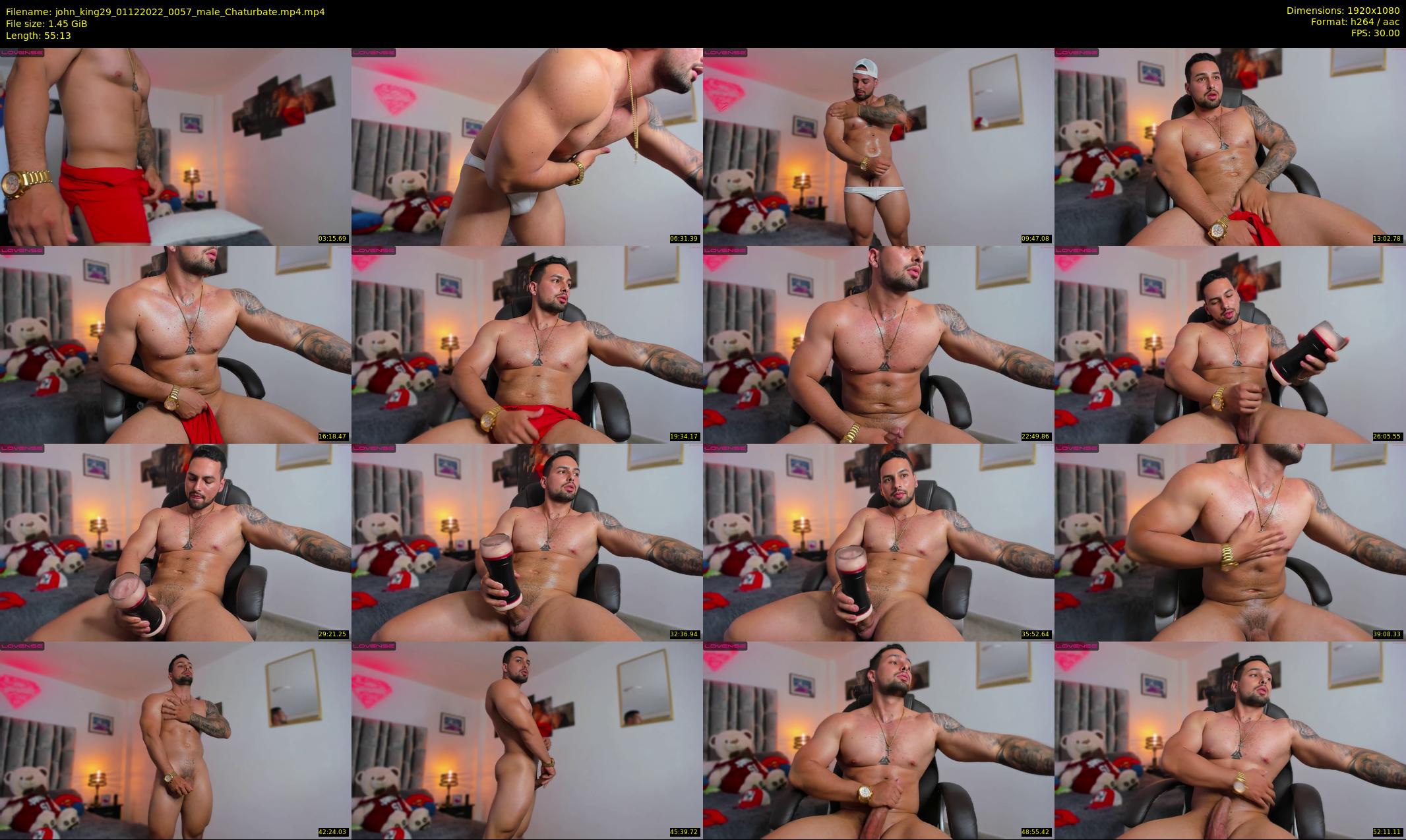 john_king29 — 56 minute Chaturbate male cam show recording, 1080p, Dec 1, 2022