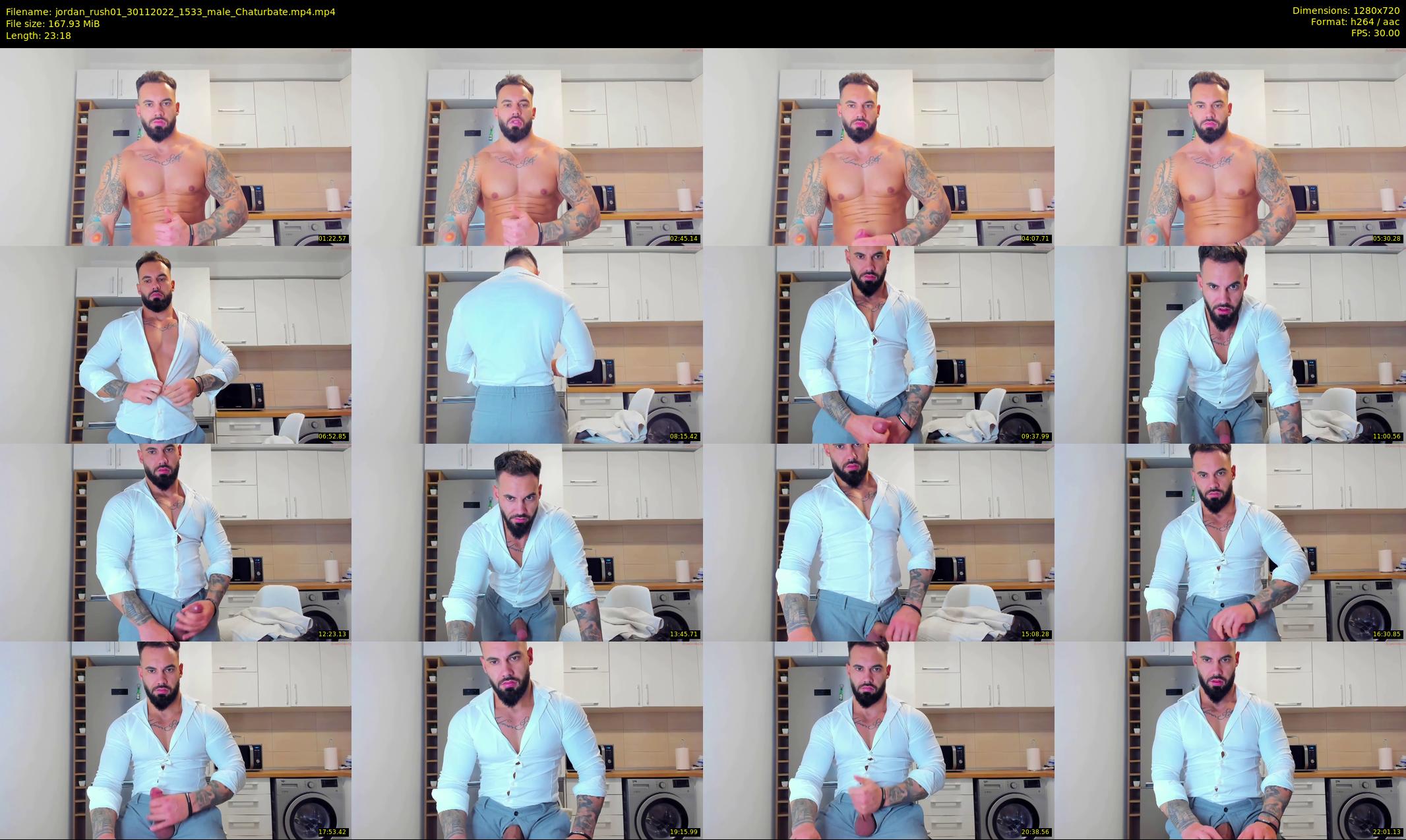 jordan_rush01 — 24 minute Chaturbate male cam show recording, 720p, Nov 30, 2022