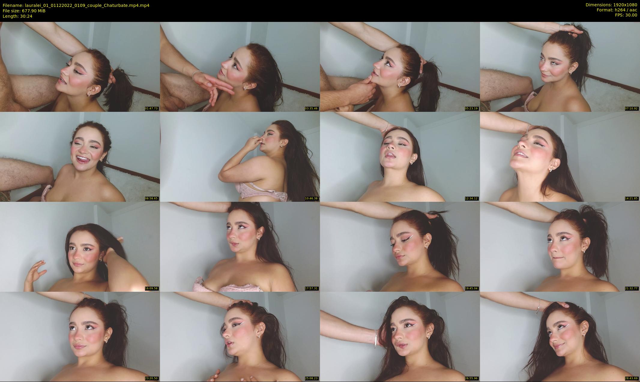 lauralei_01 — 31 minute Chaturbate couple cam show recording, 1080p, Dec 1, 2022