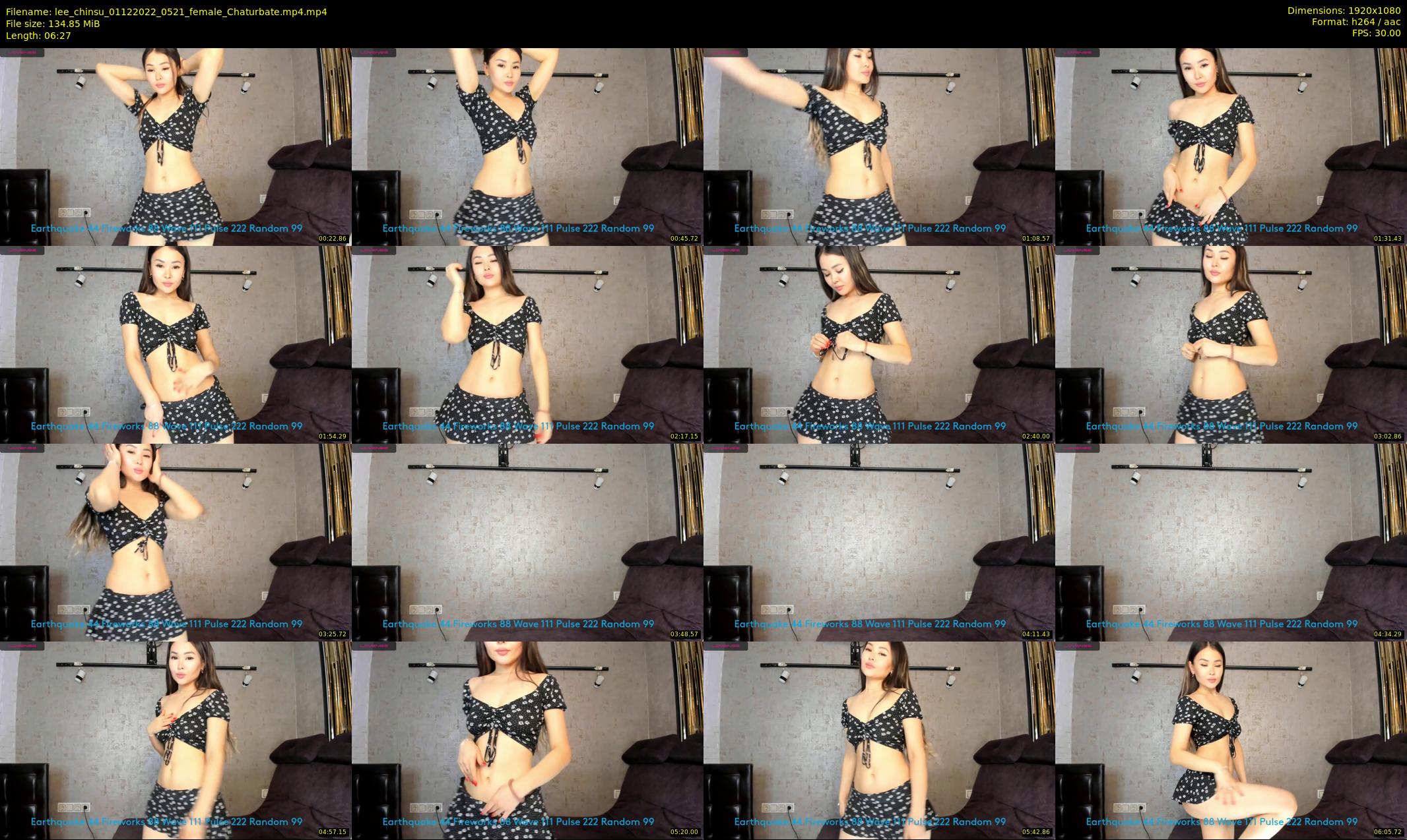 lee_chinsu — 7 minute Chaturbate female cam show recording, 1080p, Dec 1, 2022