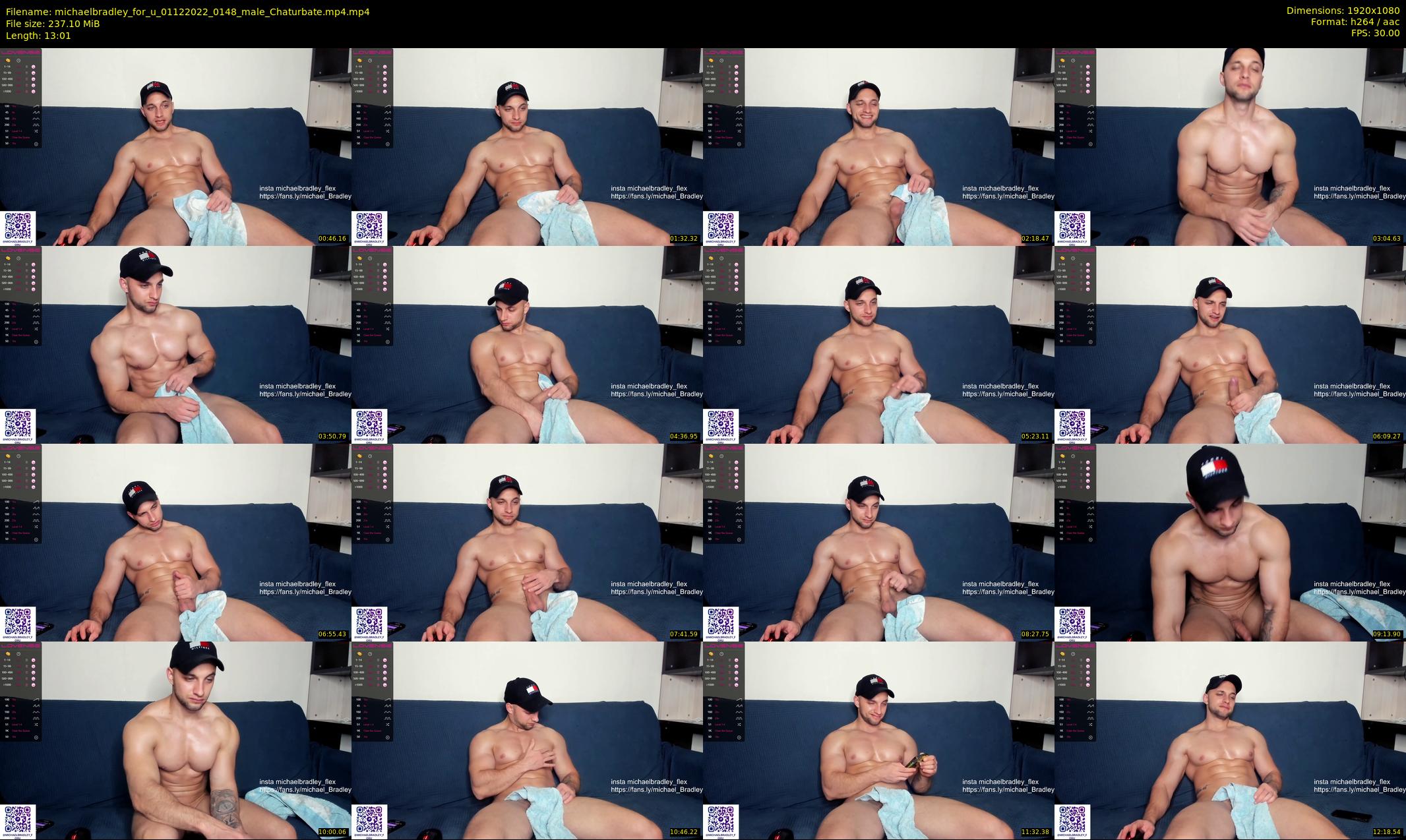 michaelbradley_for_u — 14 minute Chaturbate male cam show recording, 1080p, Dec 1, 2022