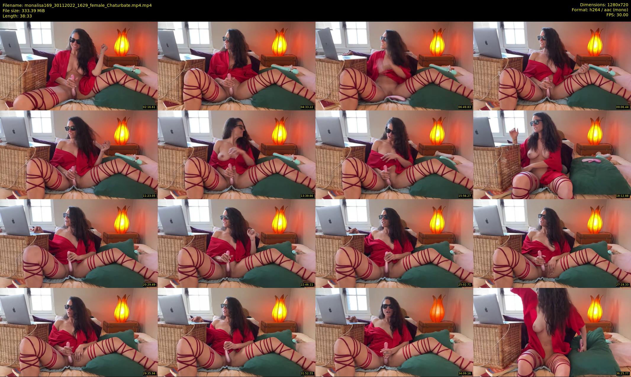 monalisa169 — 39 minute Chaturbate female cam show recording, 720p, Nov 30, 2022